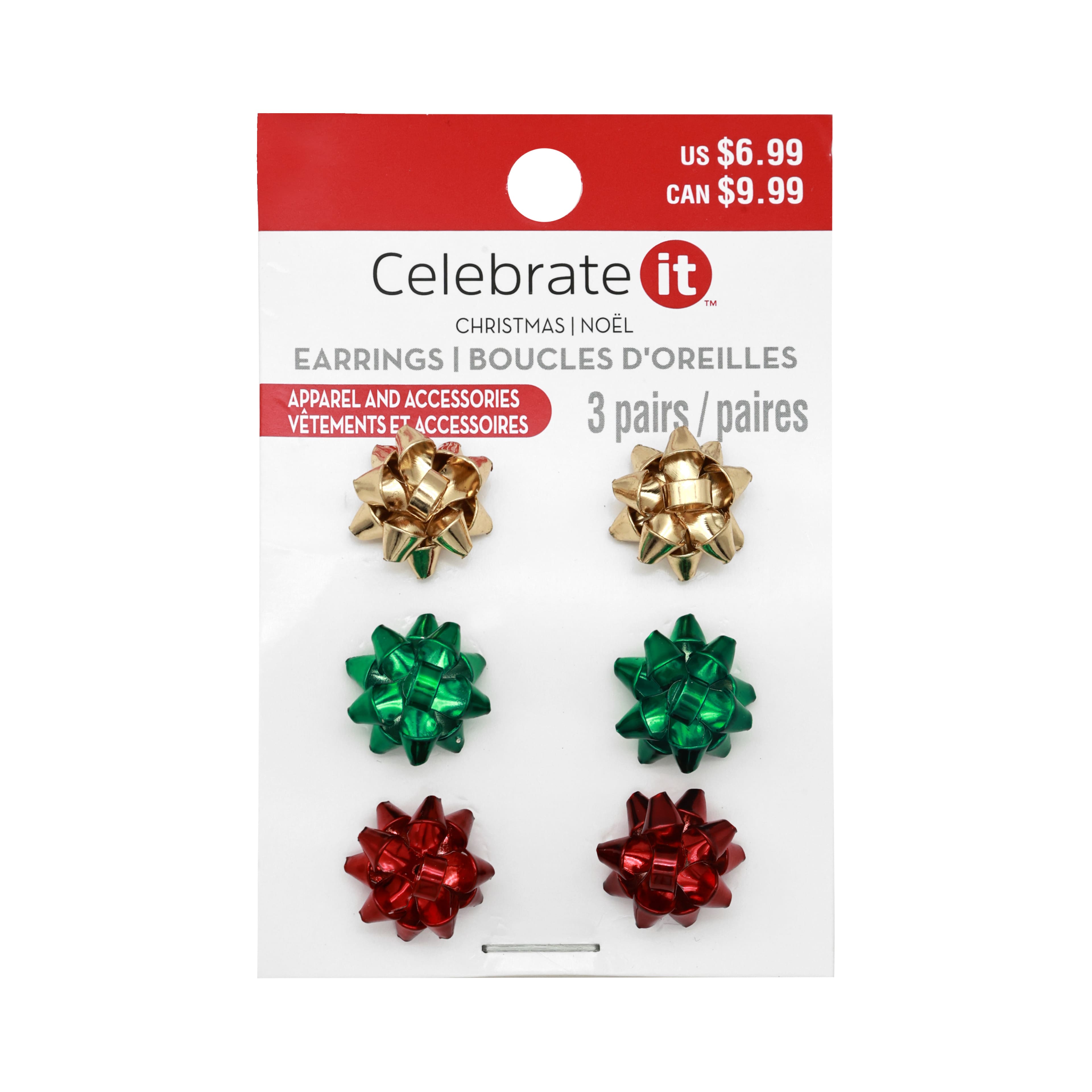 Bow Earring Set by Celebrate It&#x2122;