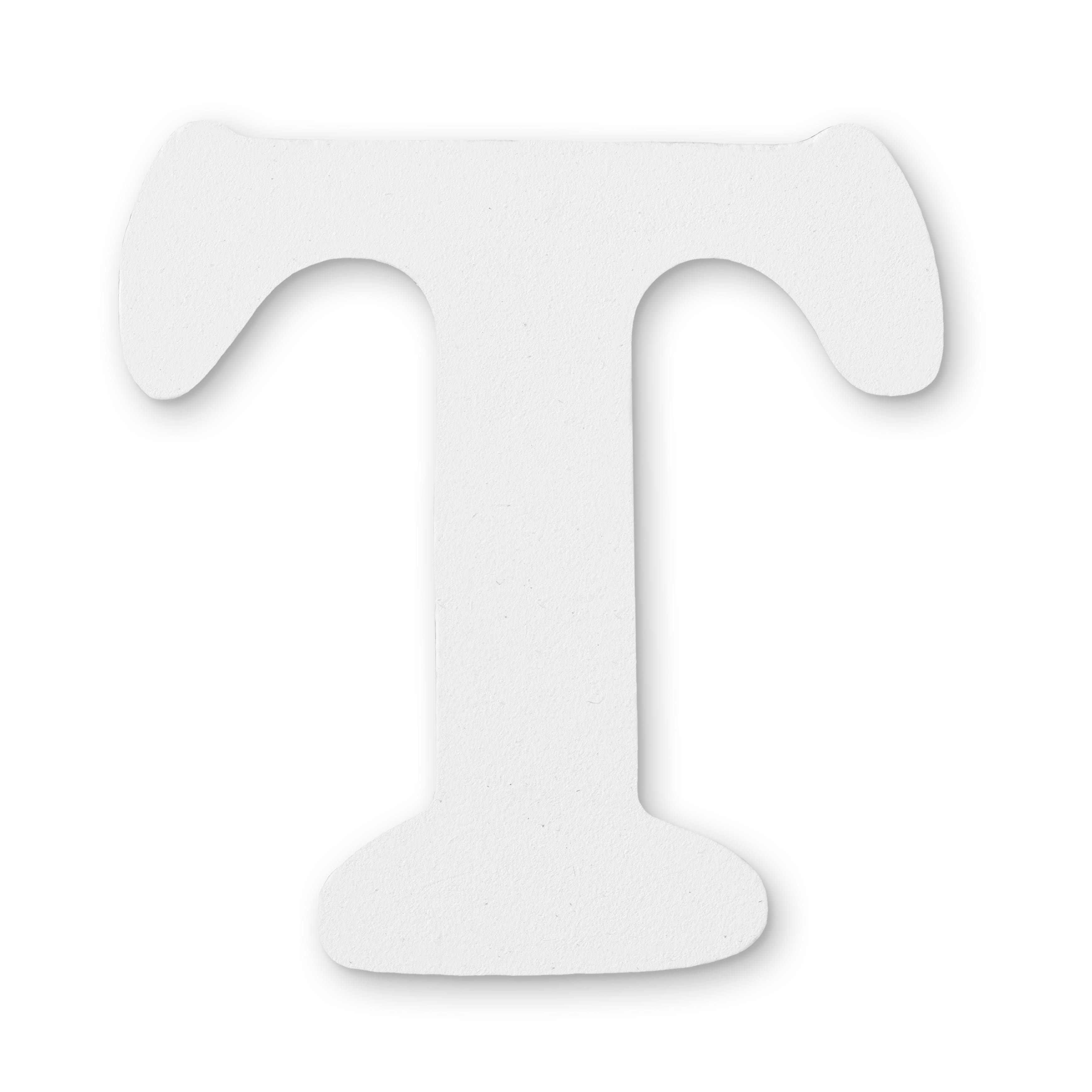 12 Pack: 2.5&#x22; White MDF Letter by Make Market&#xAE;