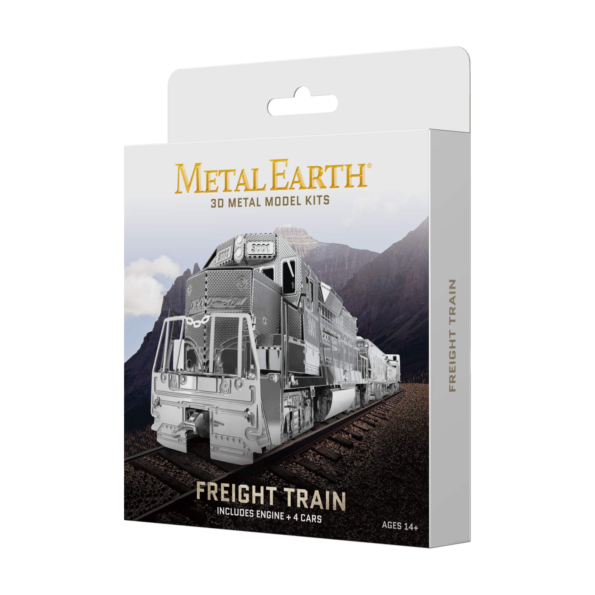 Metal Earth&#xAE; Freight Train Box Set 3D Metal Model Kit