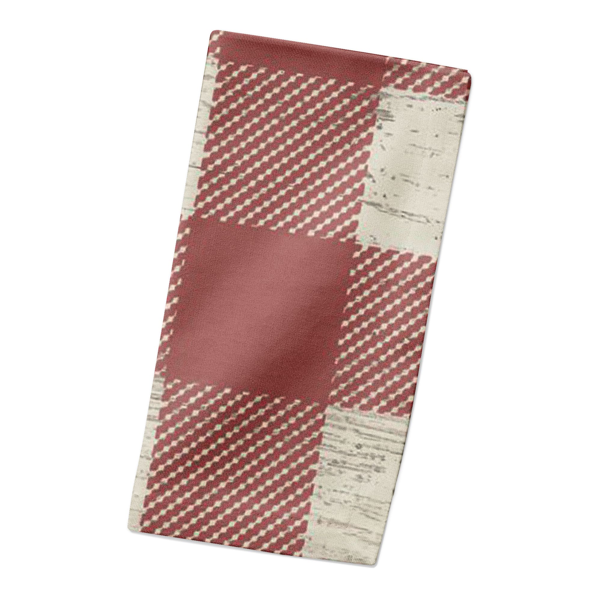 Buffalo Check Cotton Twill Napkin