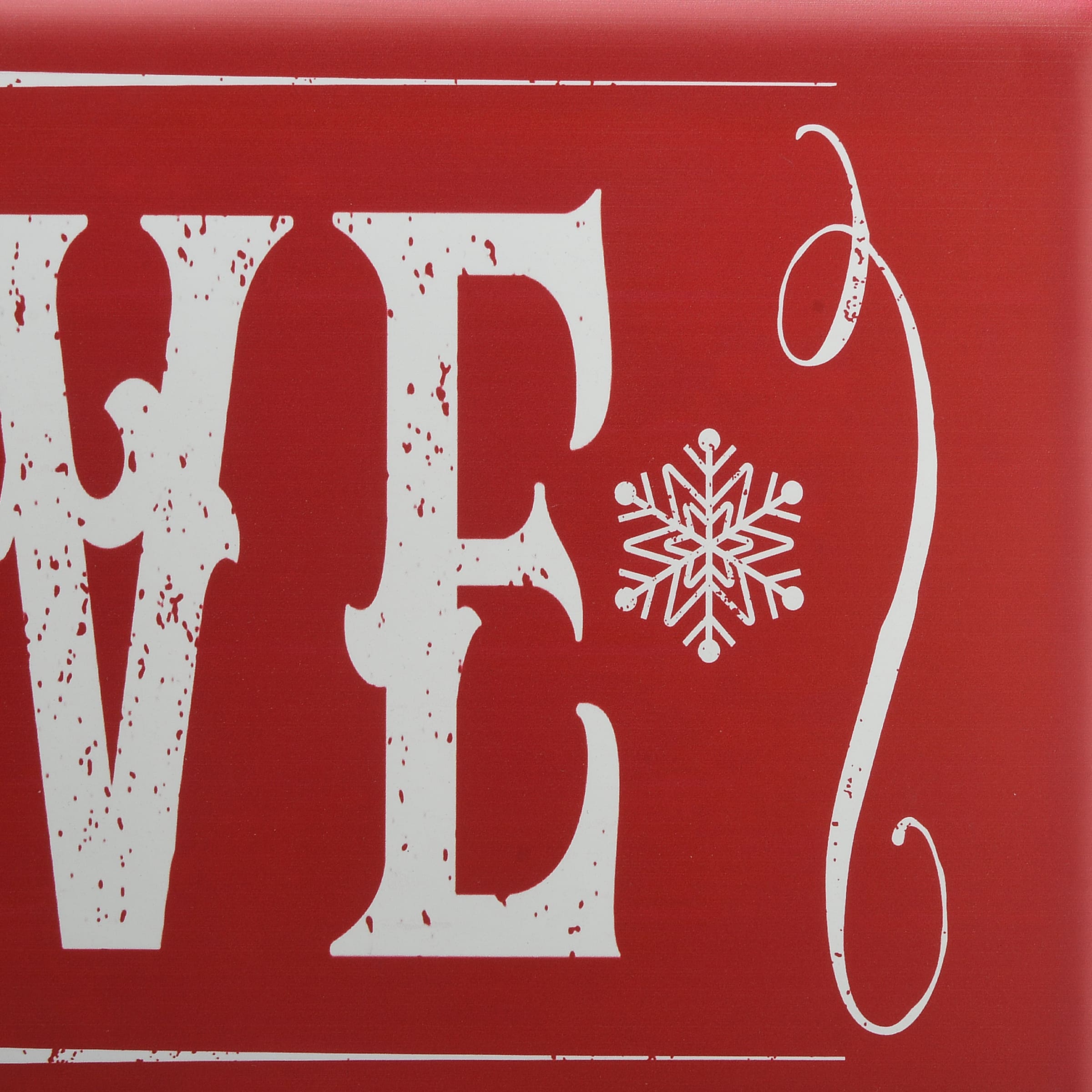 31" Believe Horizontal Holiday Wall Sign