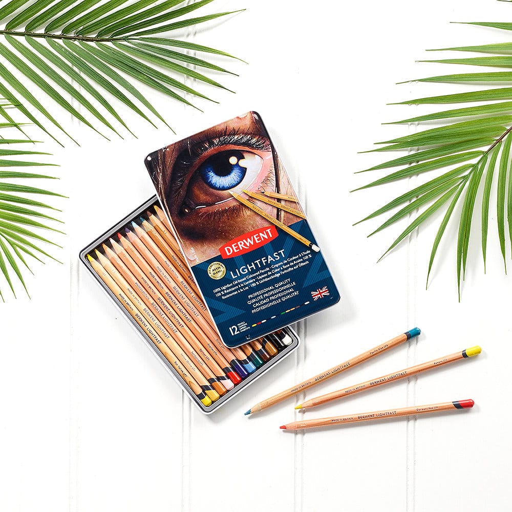 Dewent 12 Lightfast Colored Pencils Set
