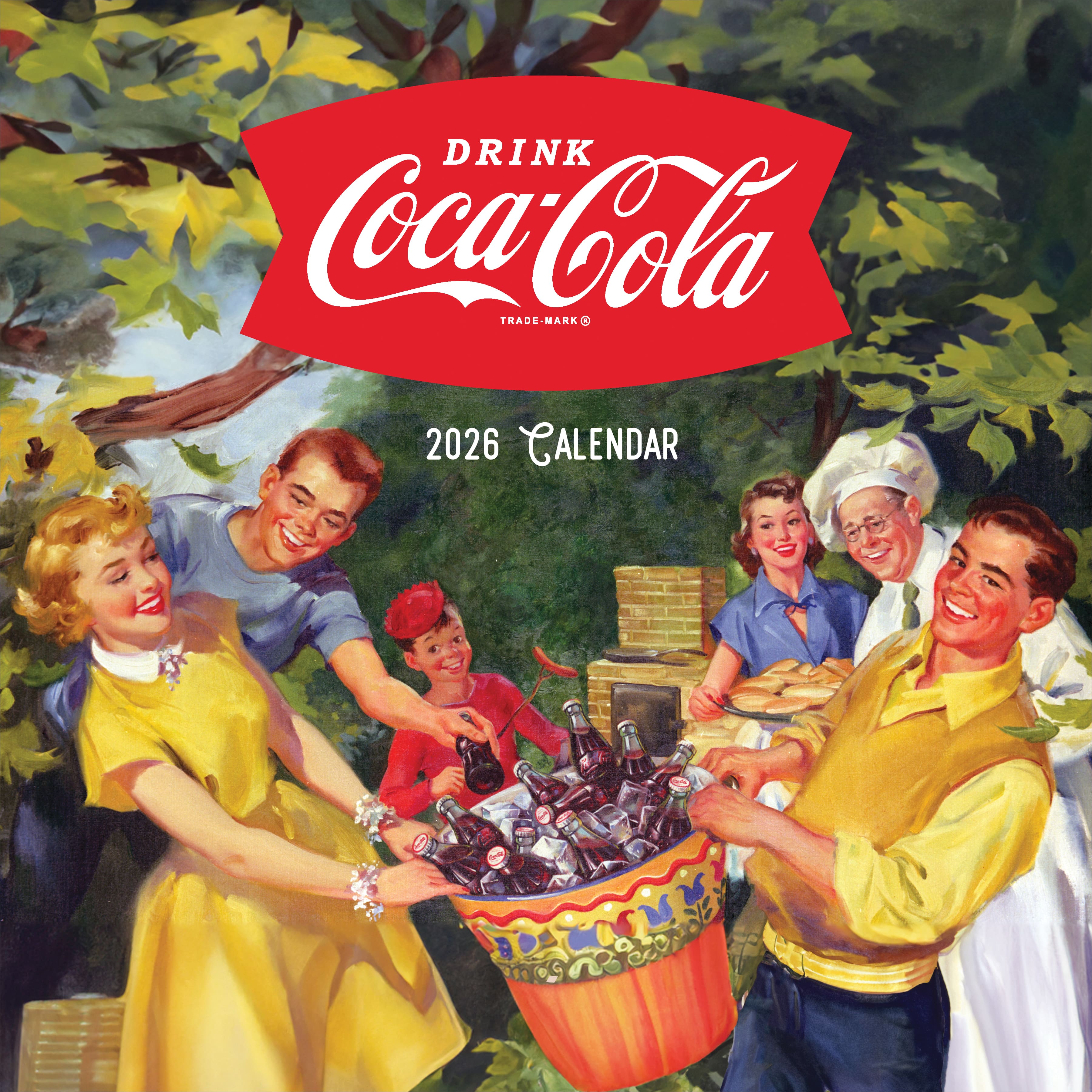 2026 Coke: Vintage Nostalgia Wall Calendar | Michaels