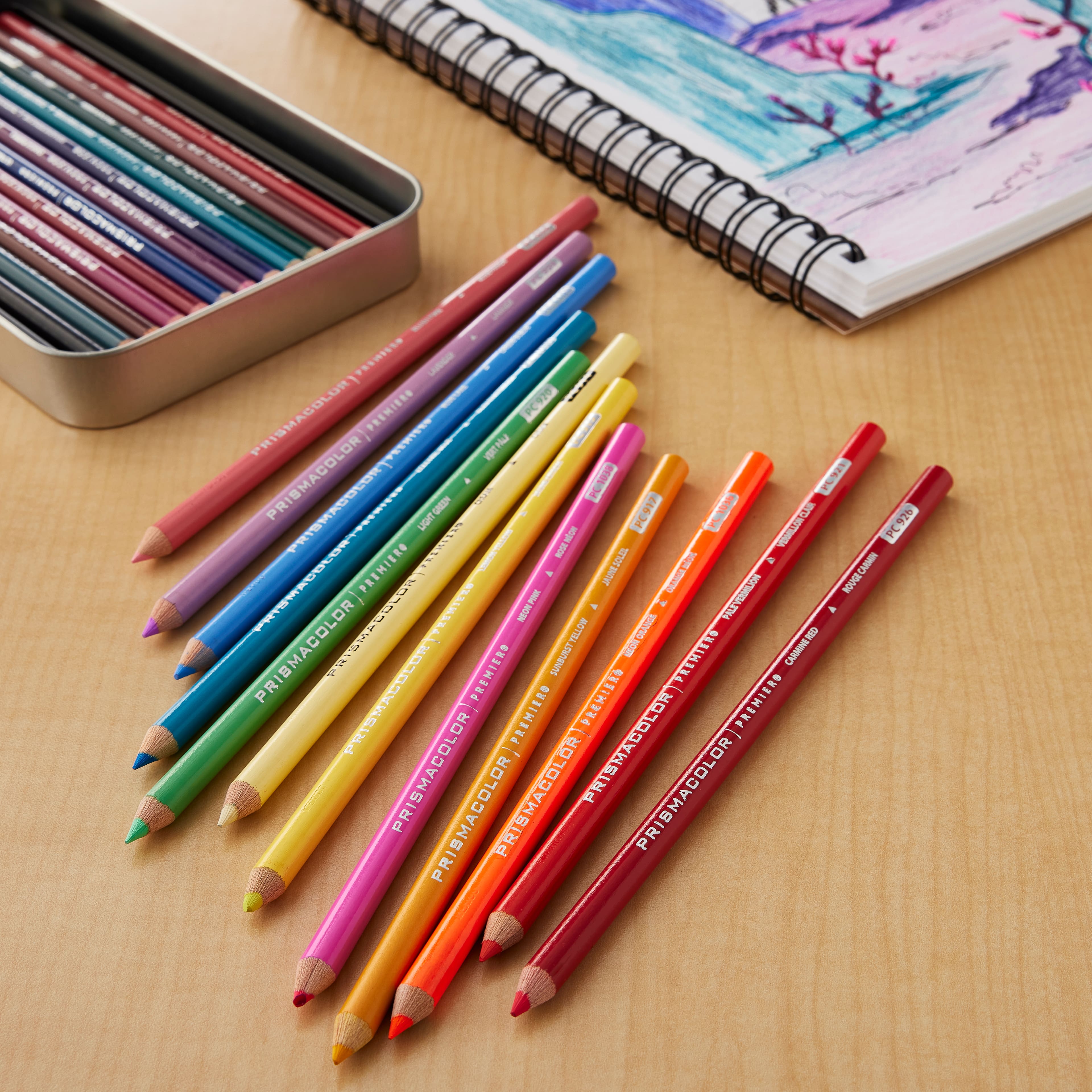 Prismacolor Premier Colored Pencil PC1038 Neon Pink (Set of 12