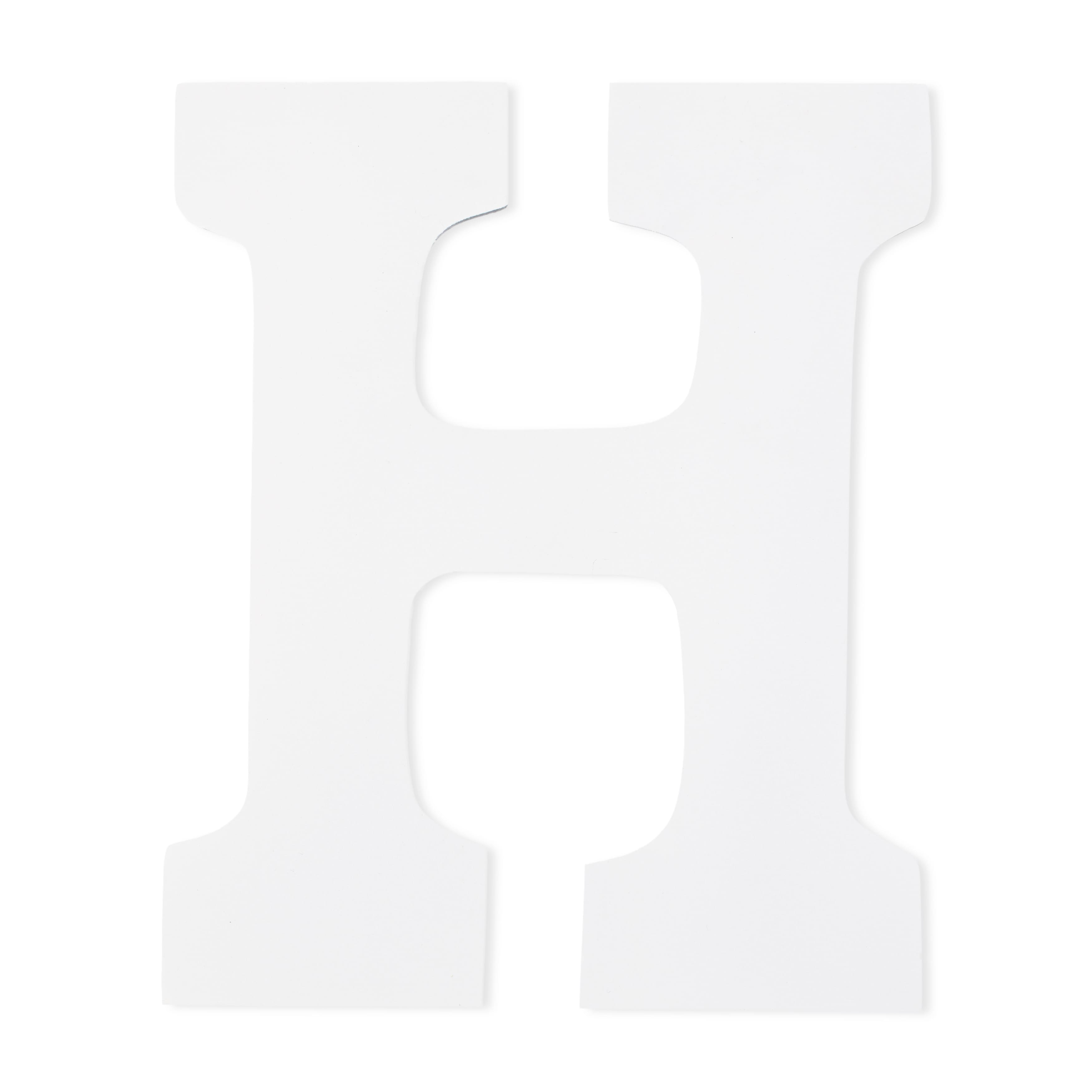 6 Pack: 9" White MDF Whimsy Letter by Make Market®