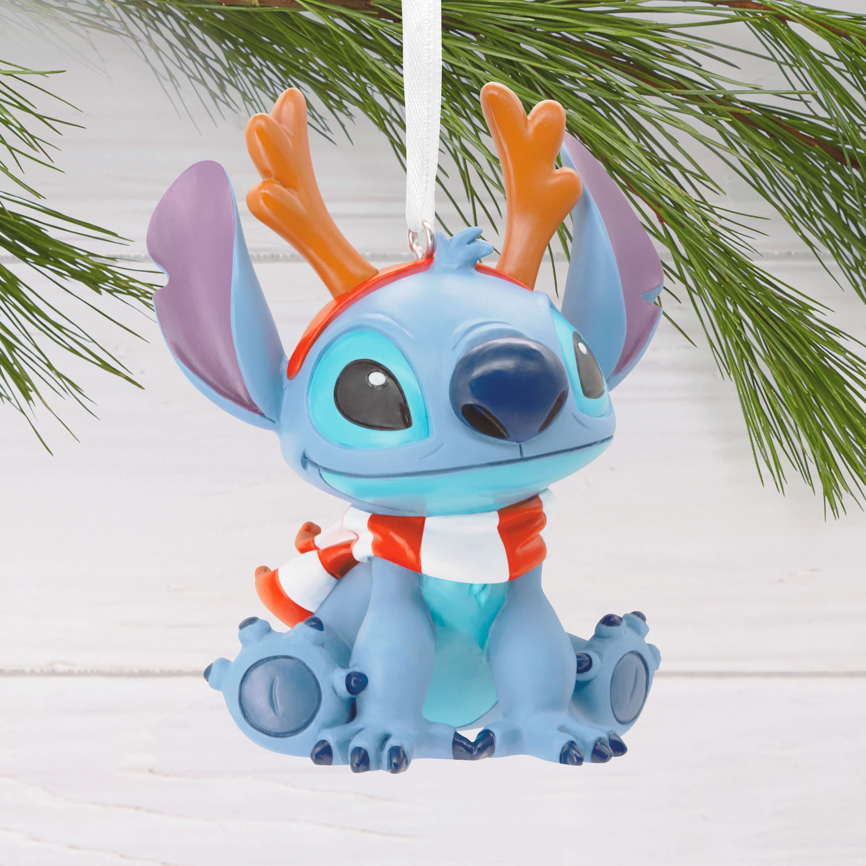 Hallmark Disney&#xAE; Lilo &#x26; Stitch 2.75&#x22; Reindeer Stitch Ornament