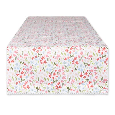 Sweet Flowers Printed Table Runner 14