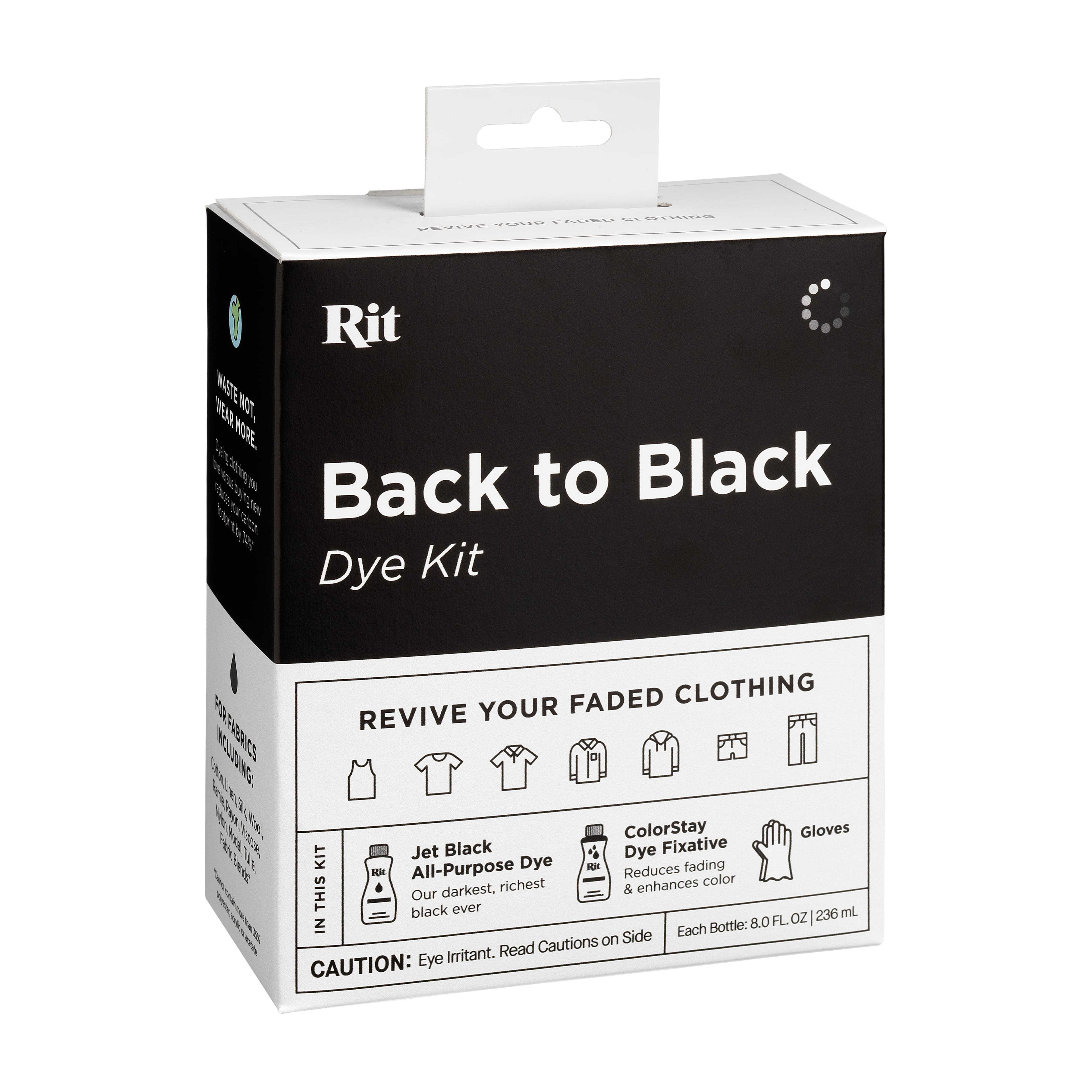 Rit&#xAE; Back to Black Dye Kit