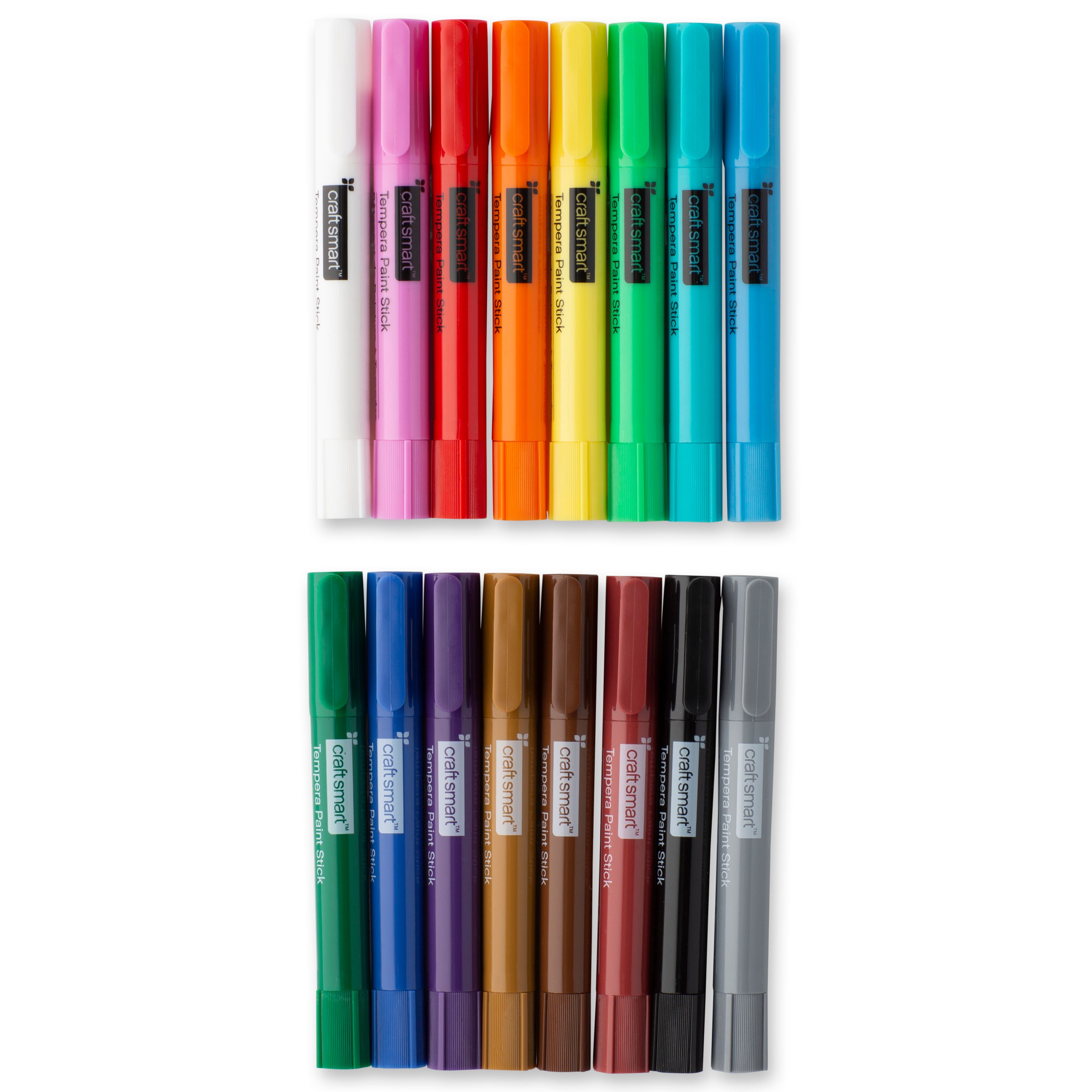 8 Pack: Tempera Paint Sticks by Craft Smart&#x2122;