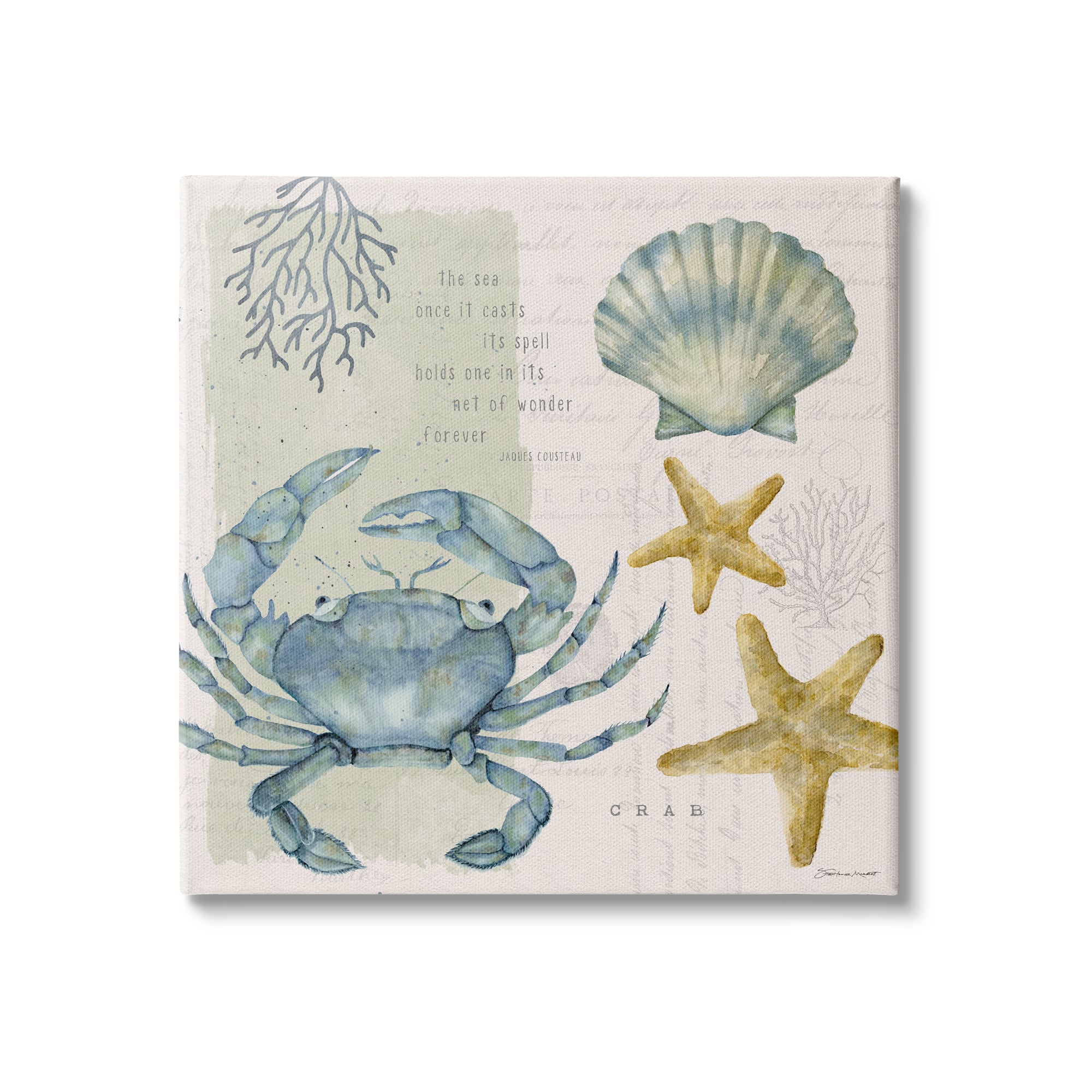 Blue Crab Wall Decoration High Quality