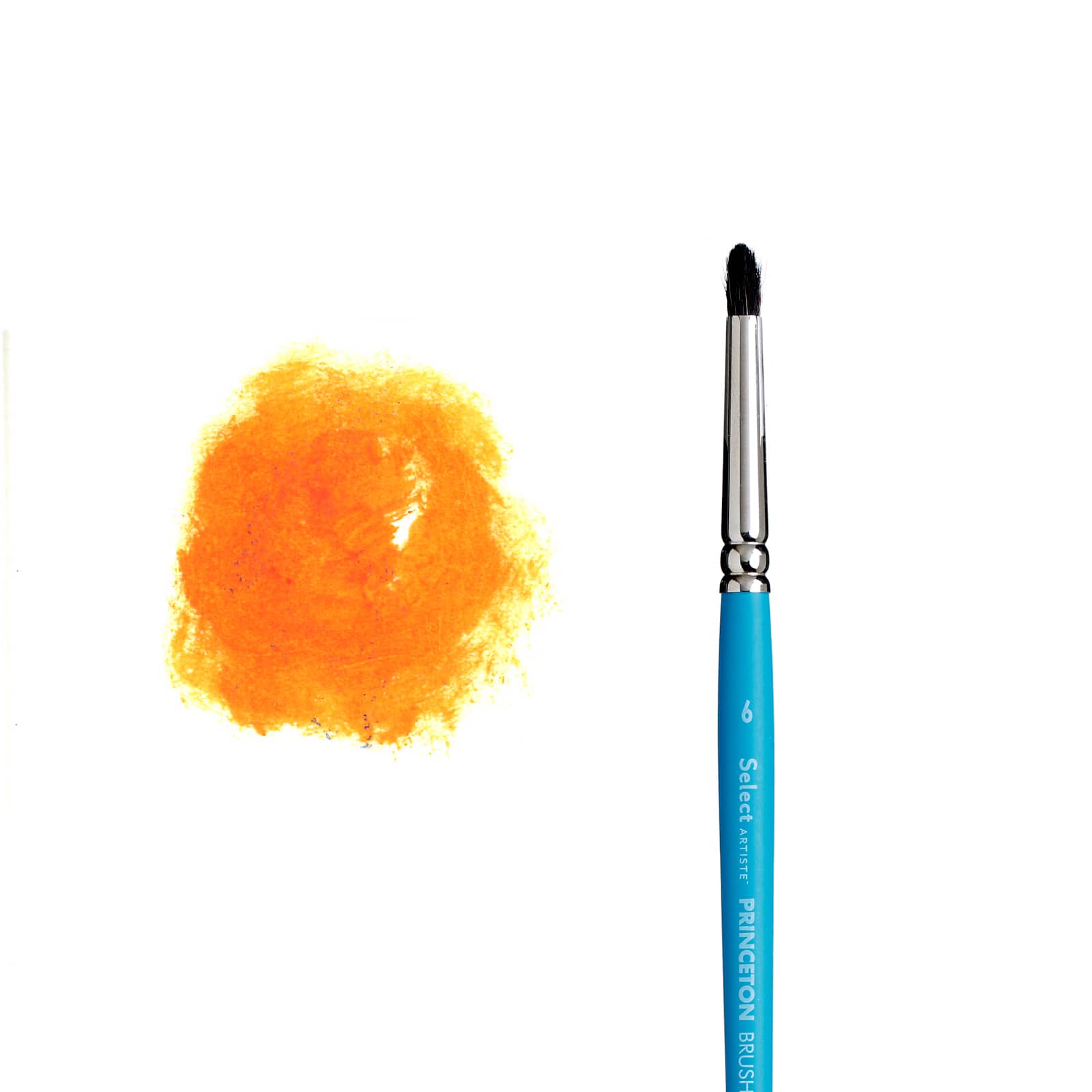 Princeton&#x2122; Select&#x2122; Artiste Series 3750 Short Handle Round Blender Brush
