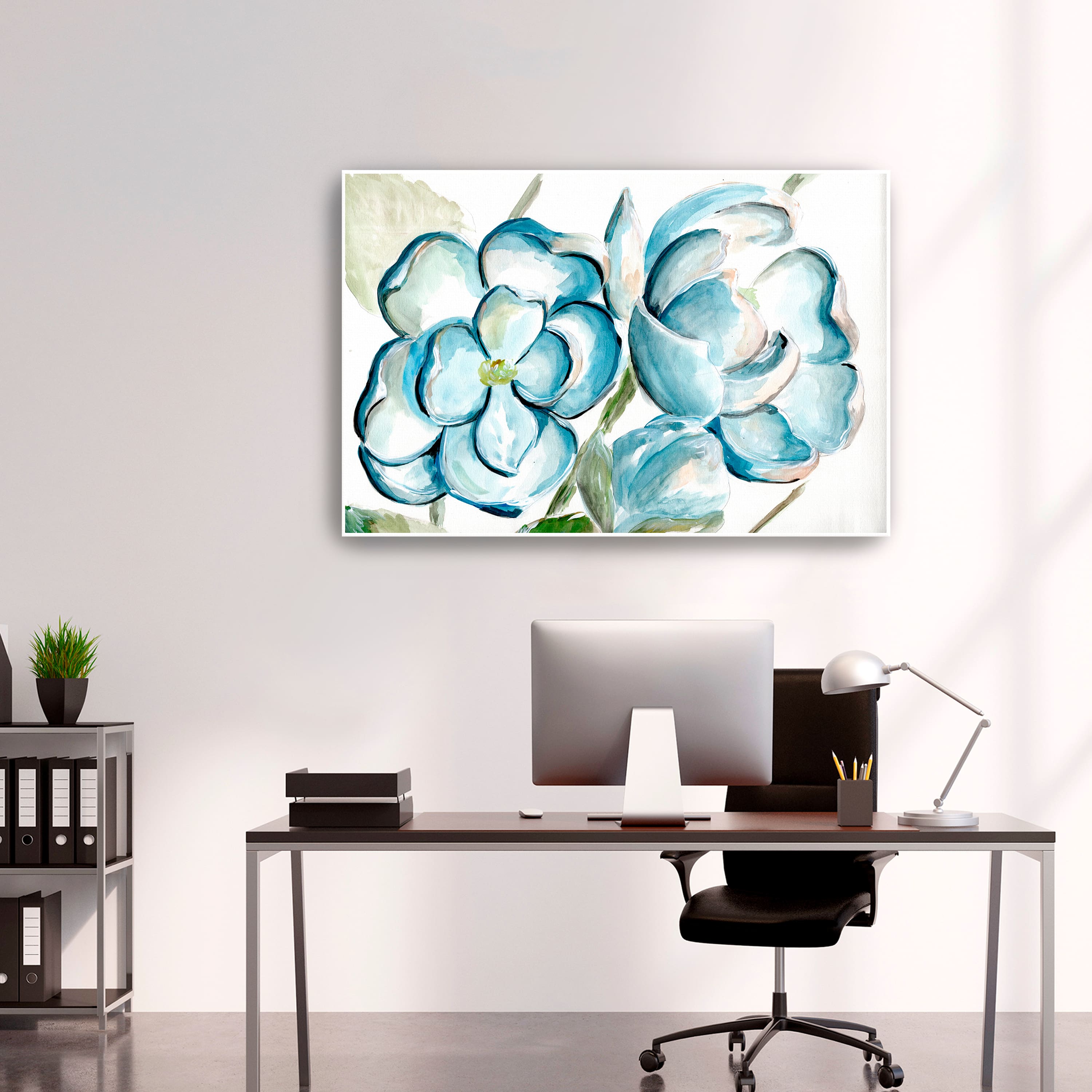 Morning Magnolias Canvas Giclee