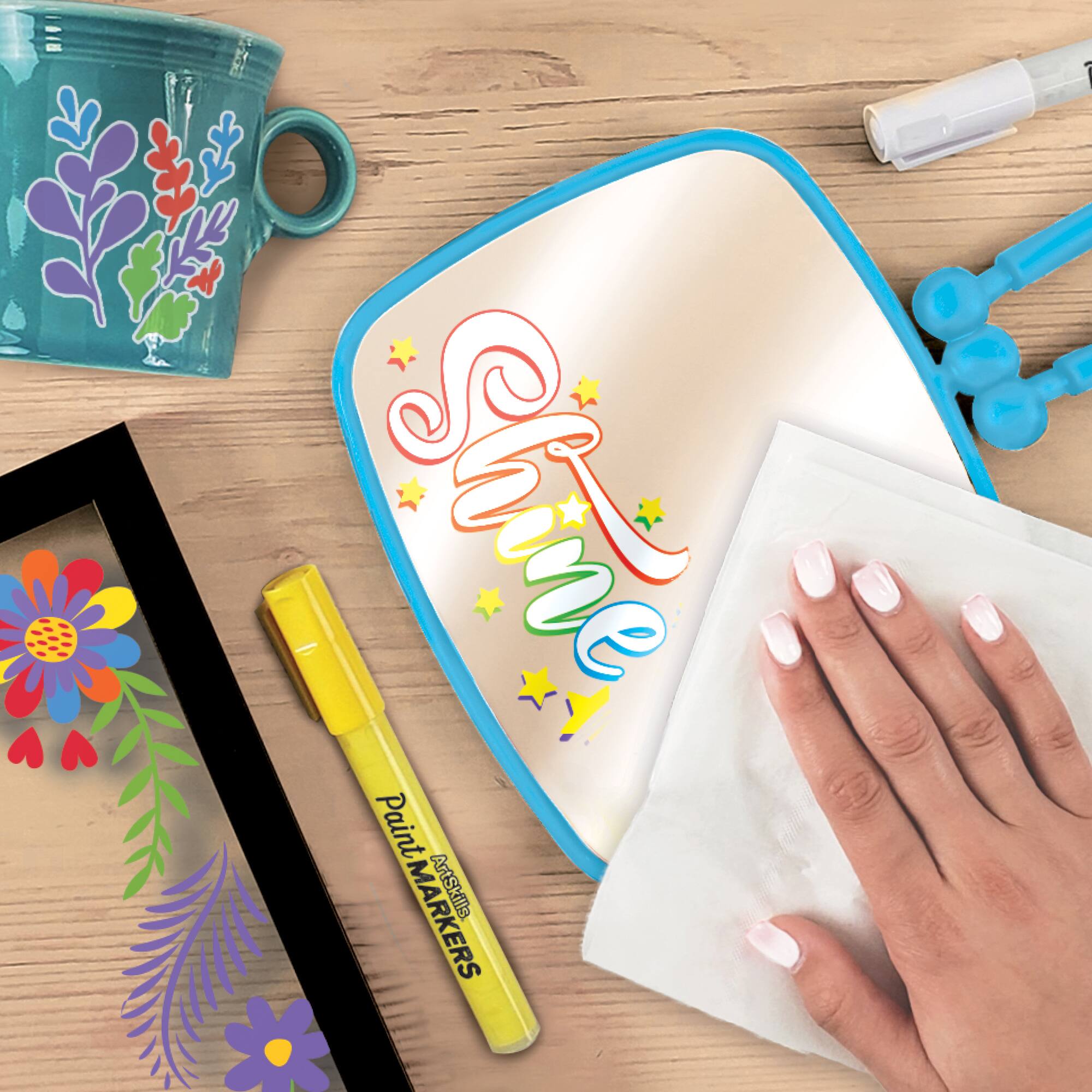 ArtSkills&#xAE; 8 Color Acrylic Paint Markers