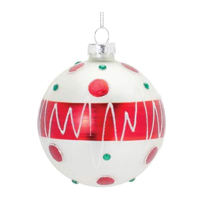 12ct. Whimsical Glass Ball Ornaments | Michaels