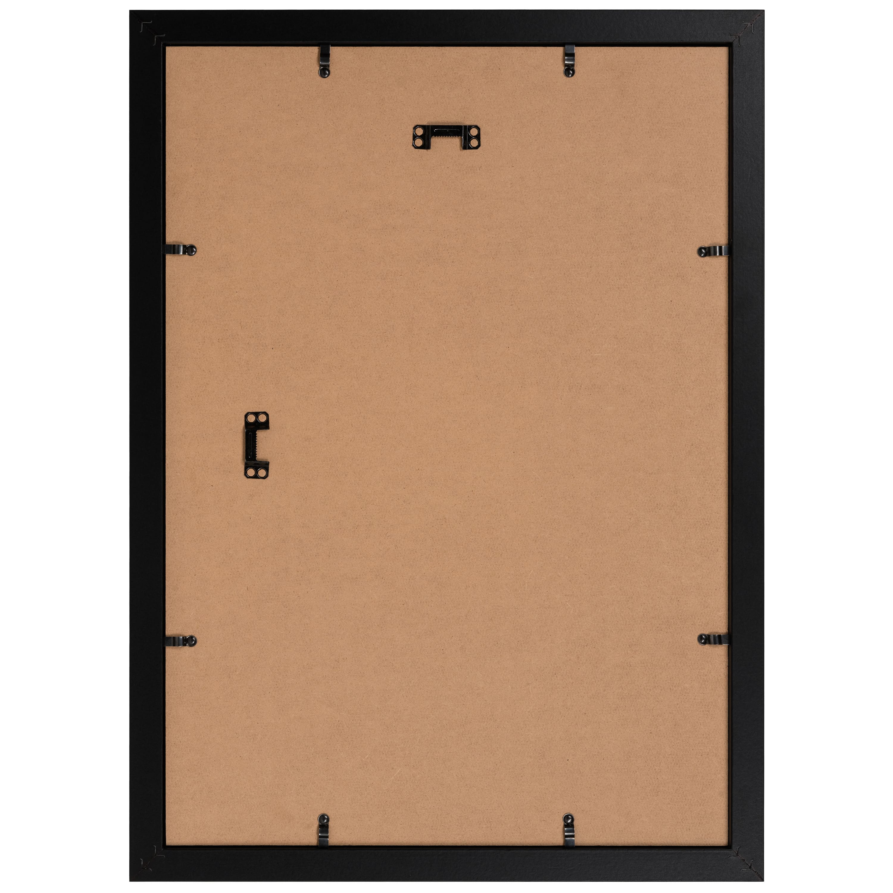 WallsThatSpeak Vertically or Horizontally Hanging Black Picture Frame