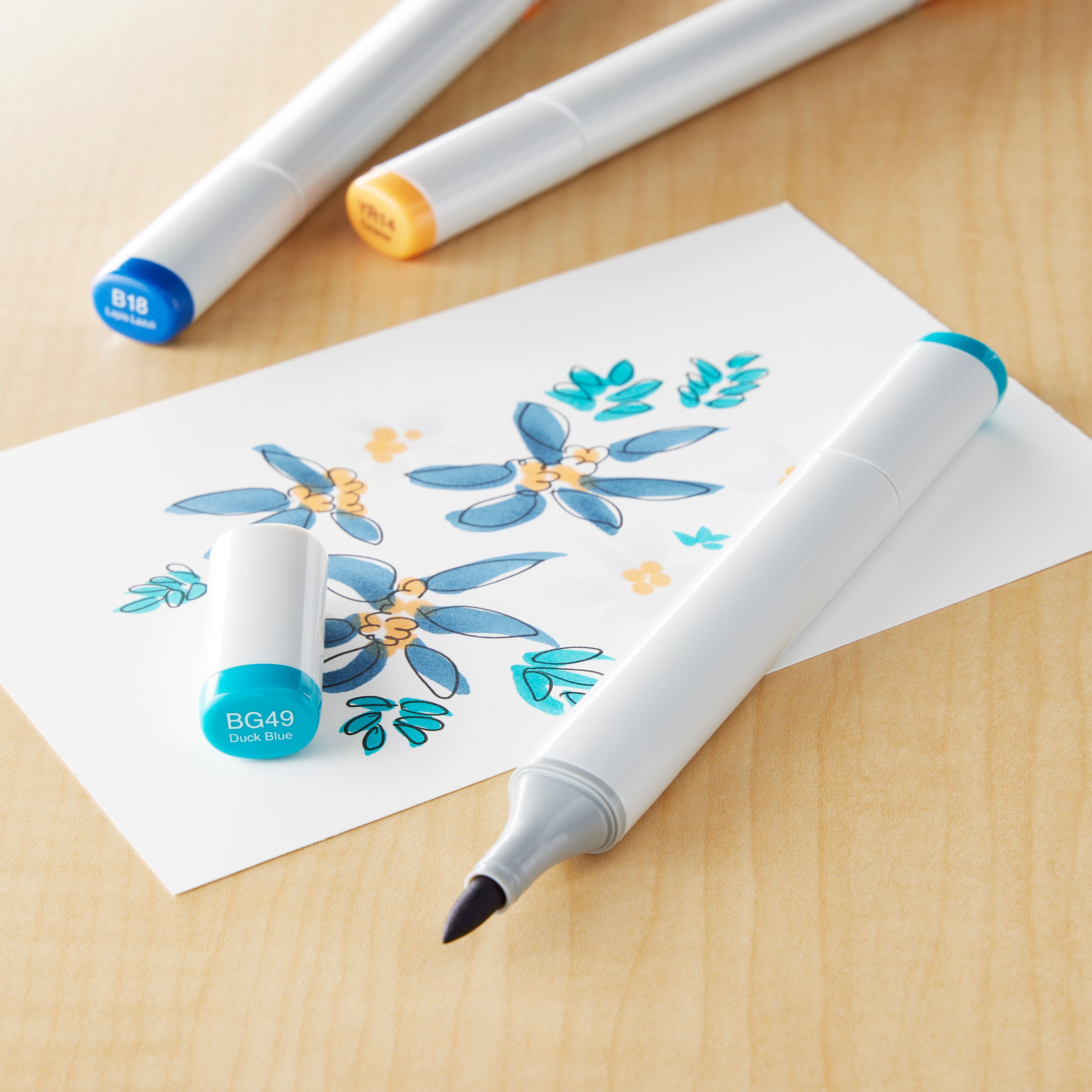 Copic® Sketch Marker, Blue Greens