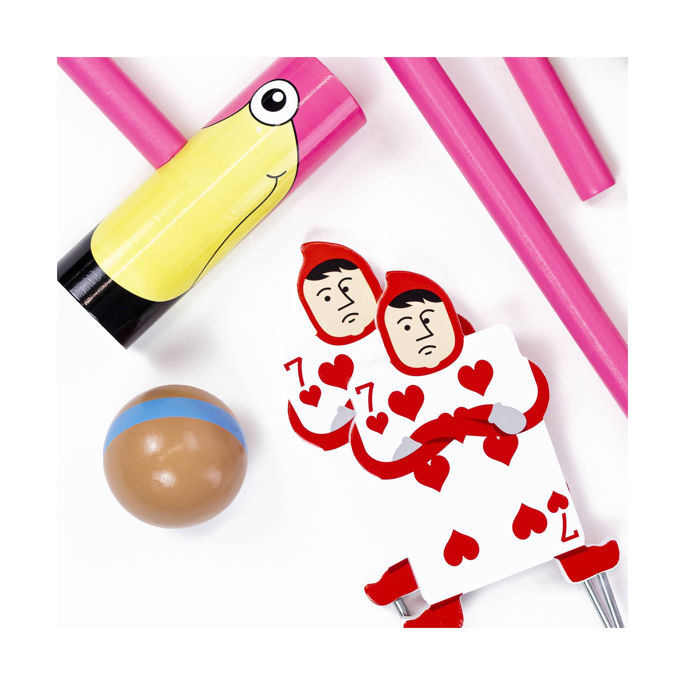 Wonderland Games - The Queen of Heart&#x27;s Croquet Set