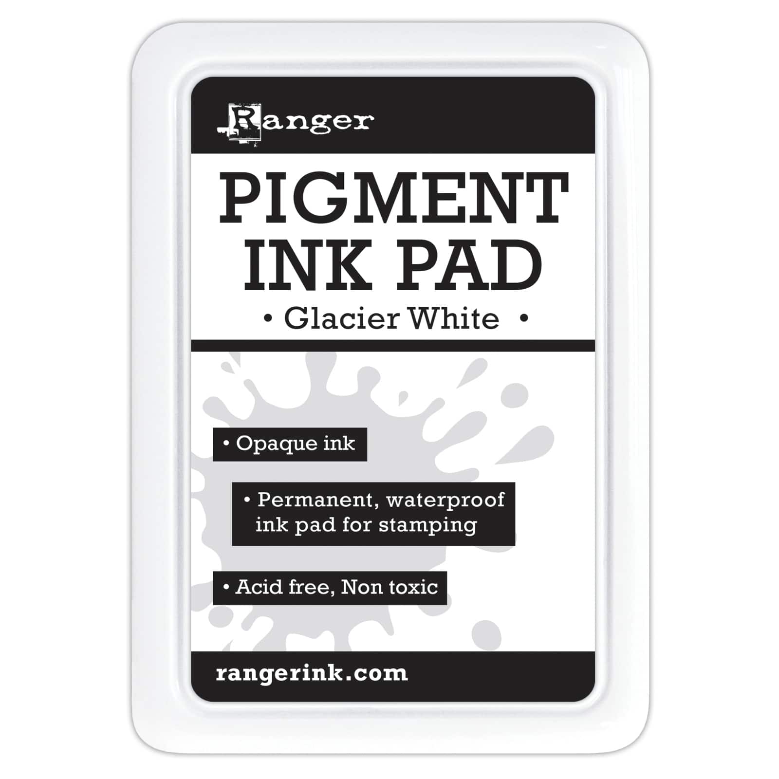 Ranger Pigment Glacier White Ink Pad