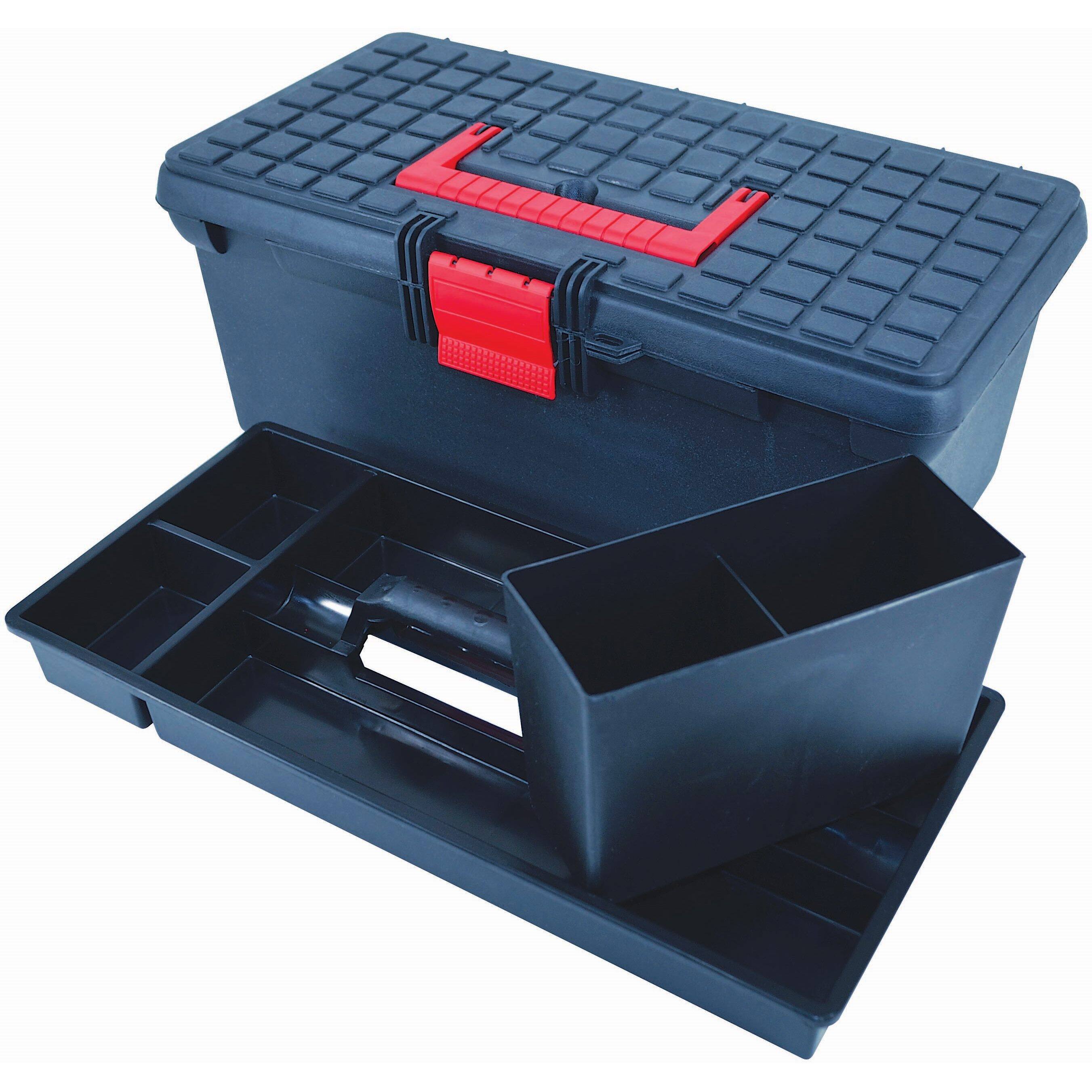 Pro Art 16&#x22; Black Art Box Organizer