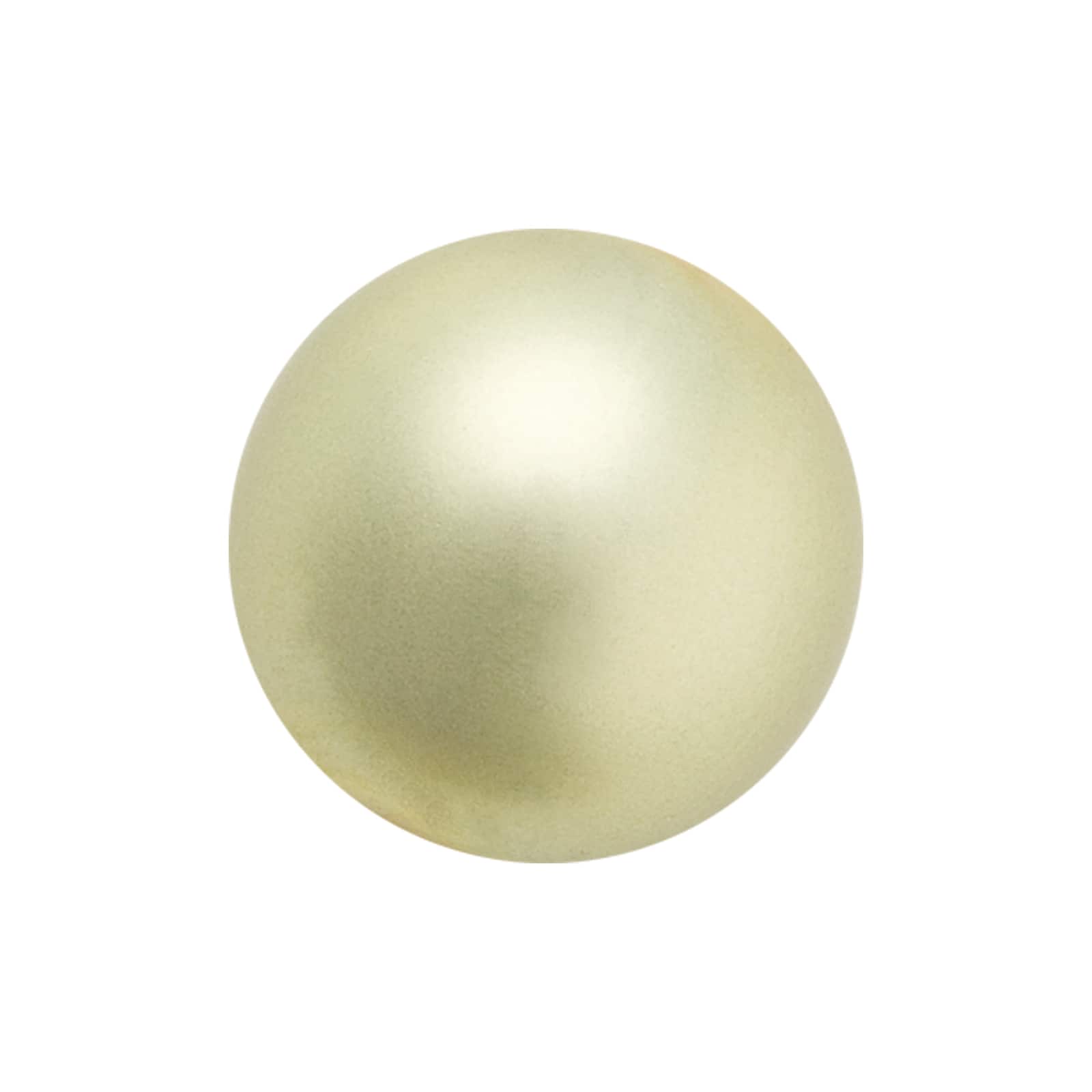 Preciosa Maxima 4mm Glass Nacre Pearls, 100ct.
