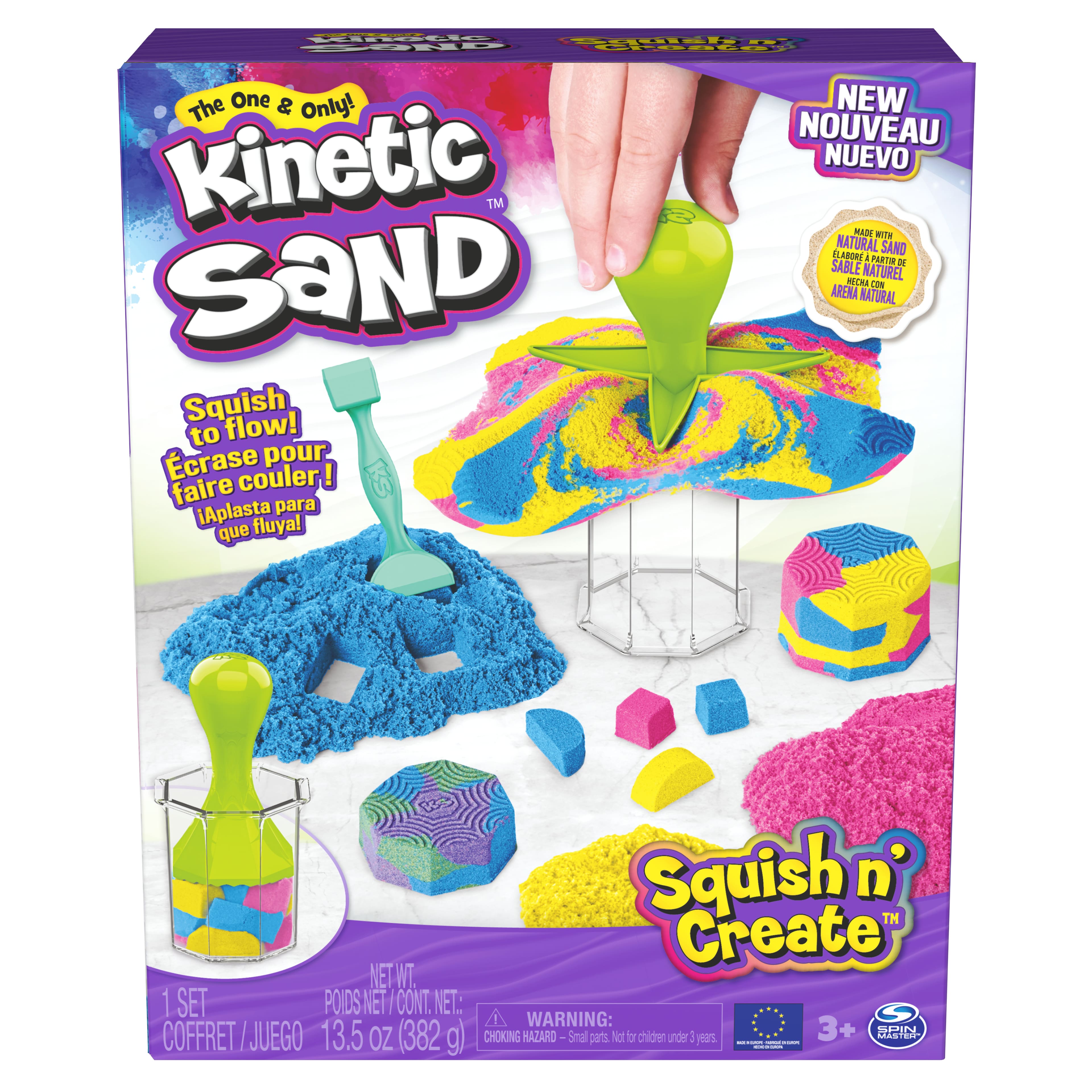 Kinetic Sand&#x2122; Squish n&#x27; Create&#x2122; Playset