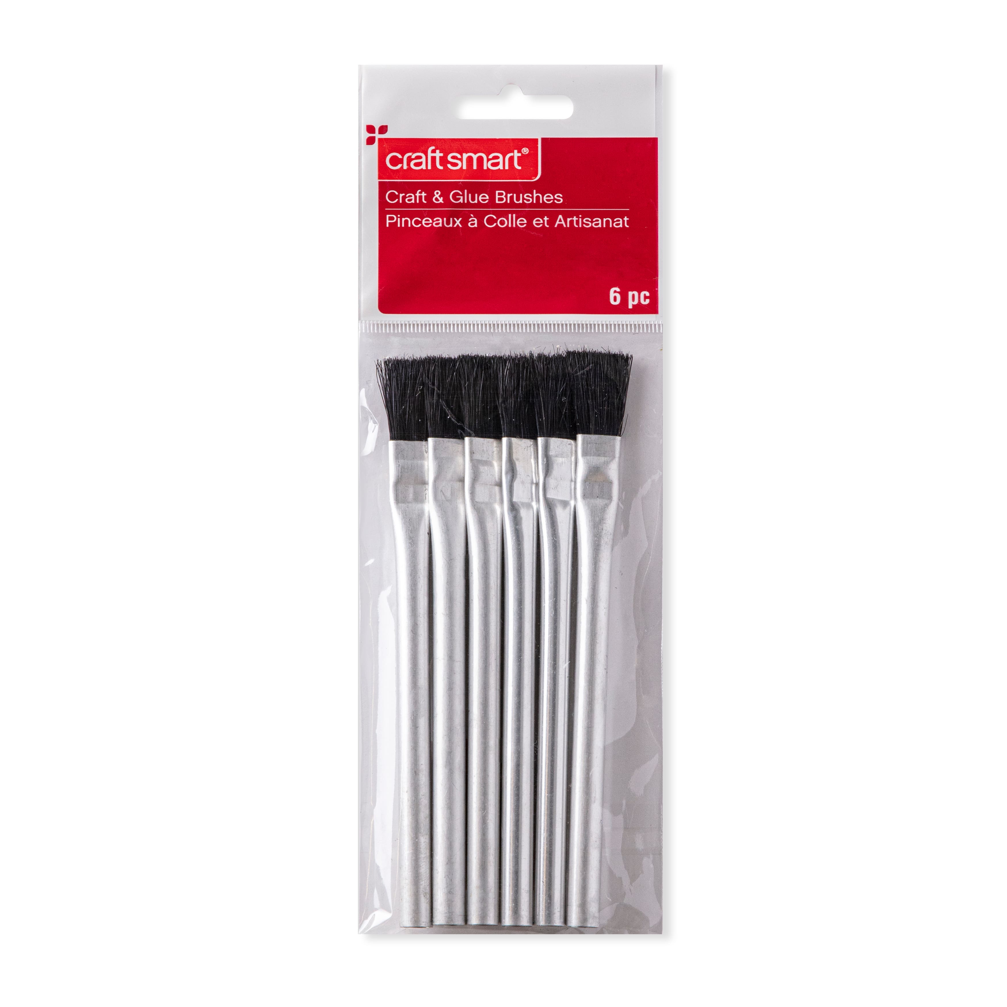 Craft and Glue Brushes 6 Pack 