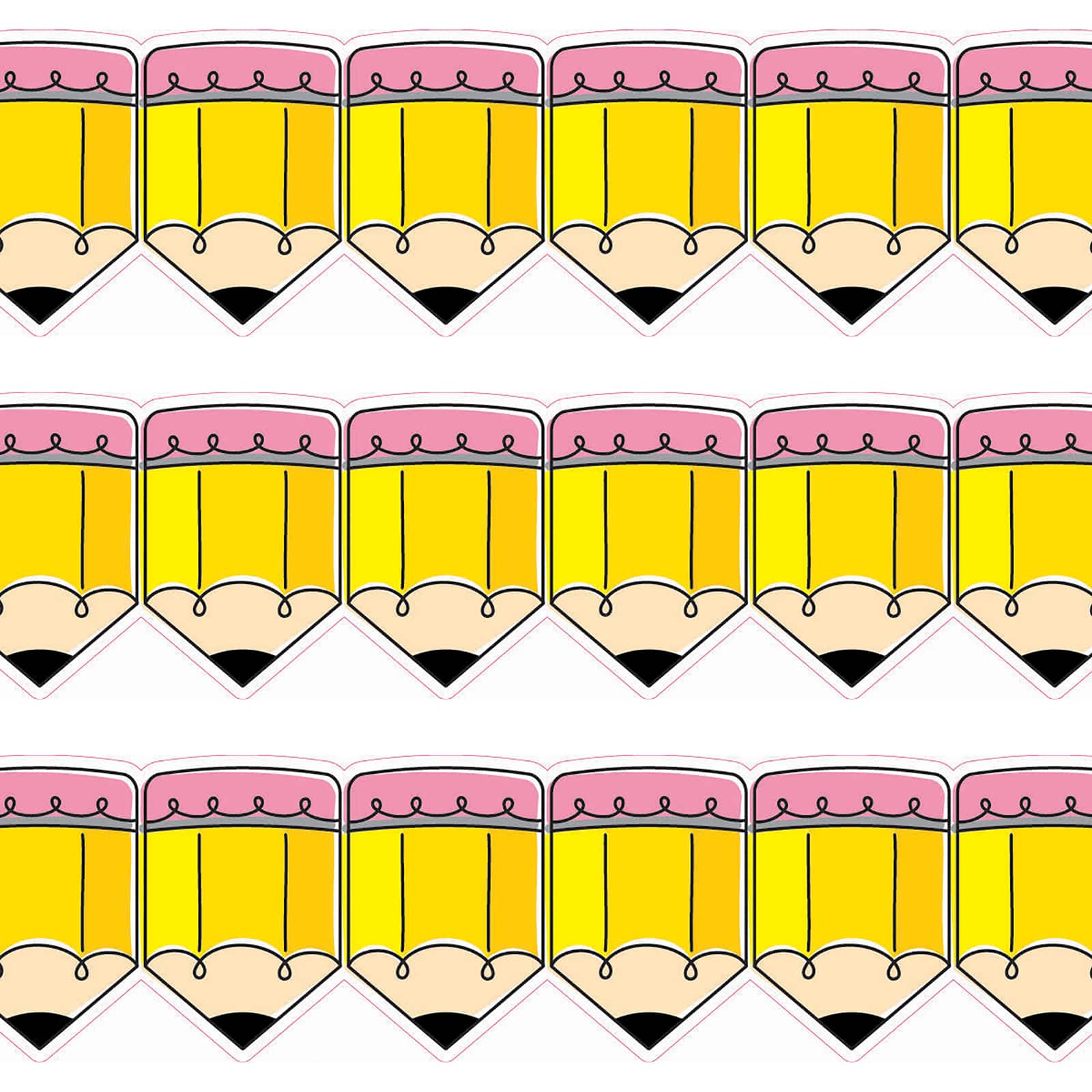 Creative Teaching Press® Doodle Pencils EZ Border™ Set