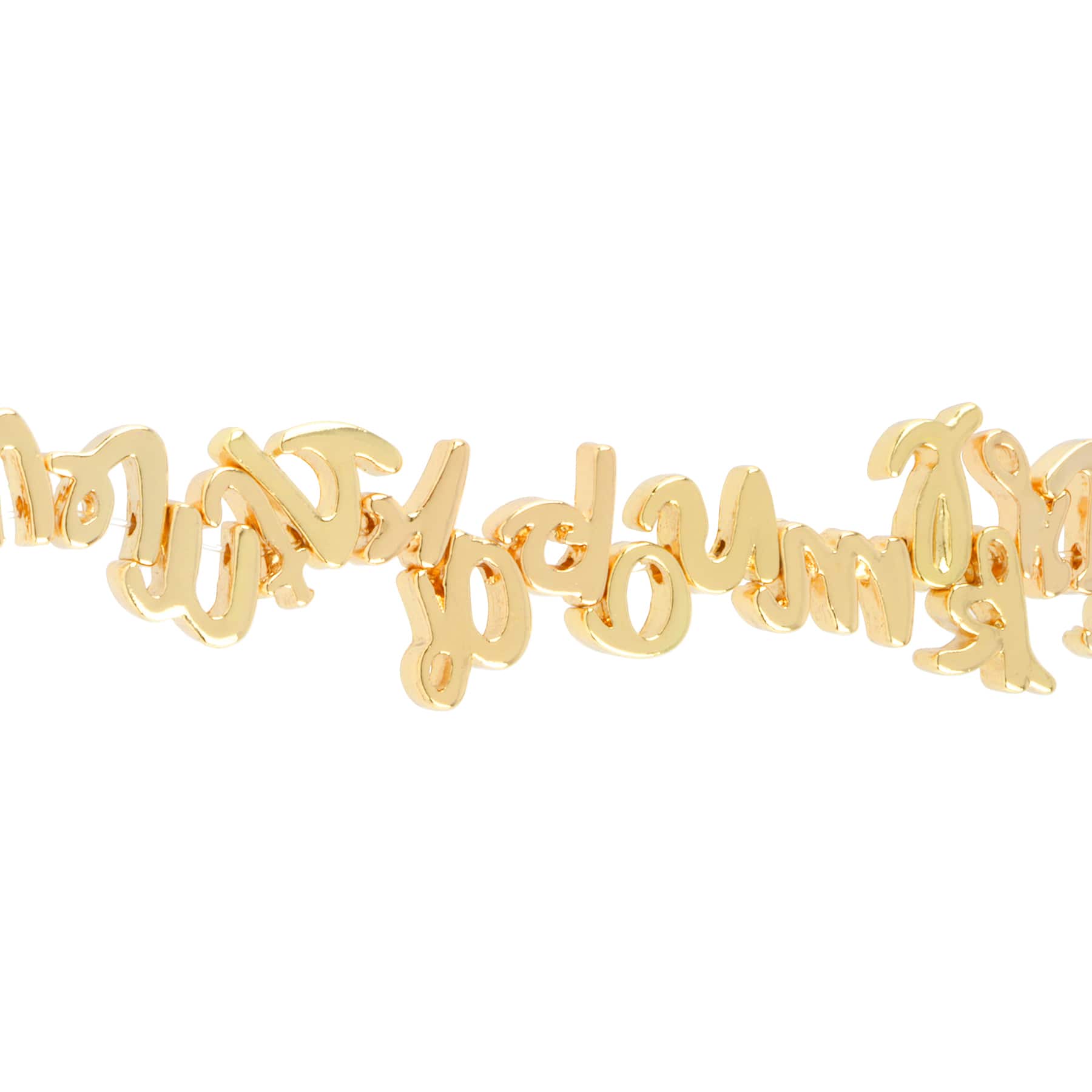 Gold Alphabet Beads by Bead Landing&#x2122;