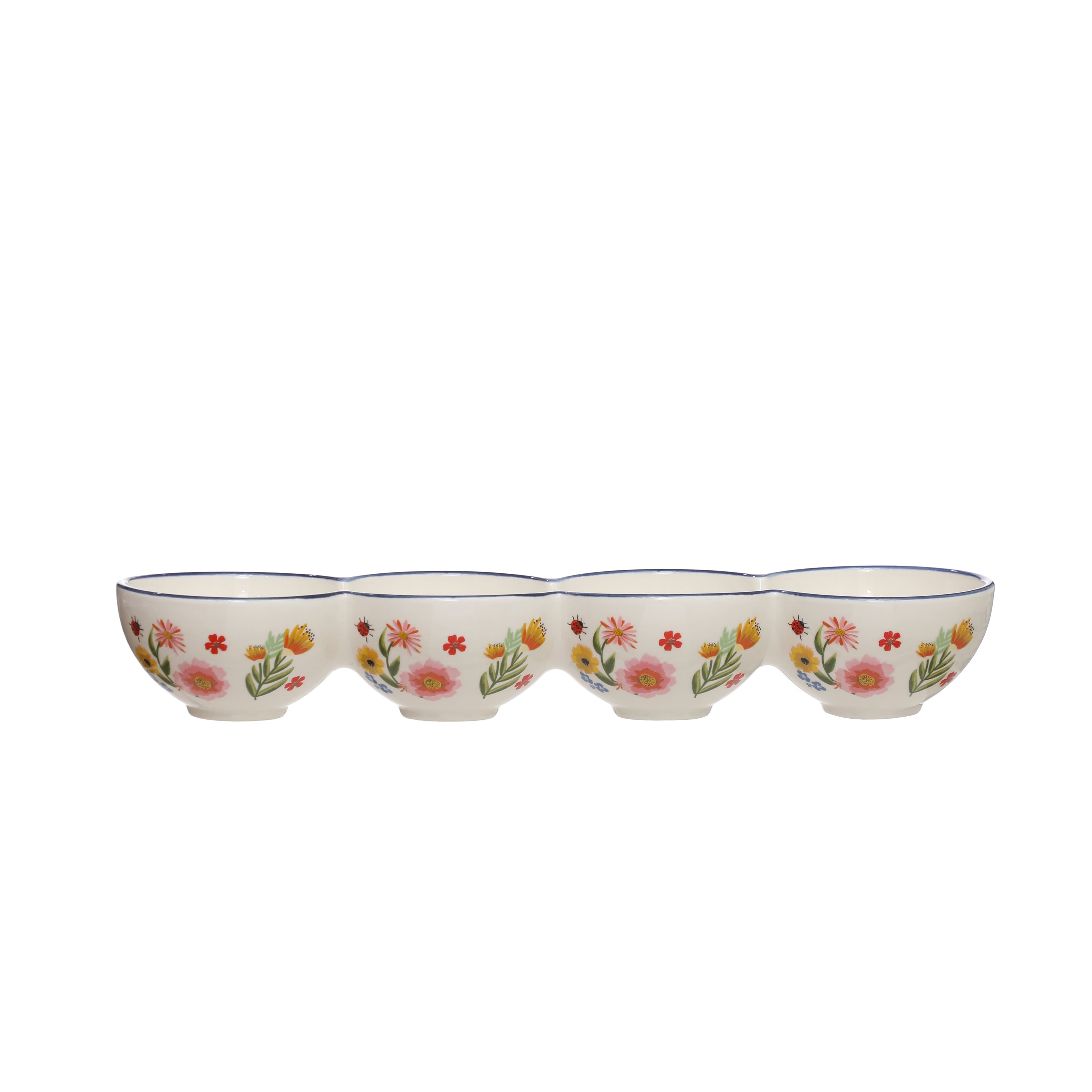 Floral Ceramic Dip Bowl by Ashland&#xAE;