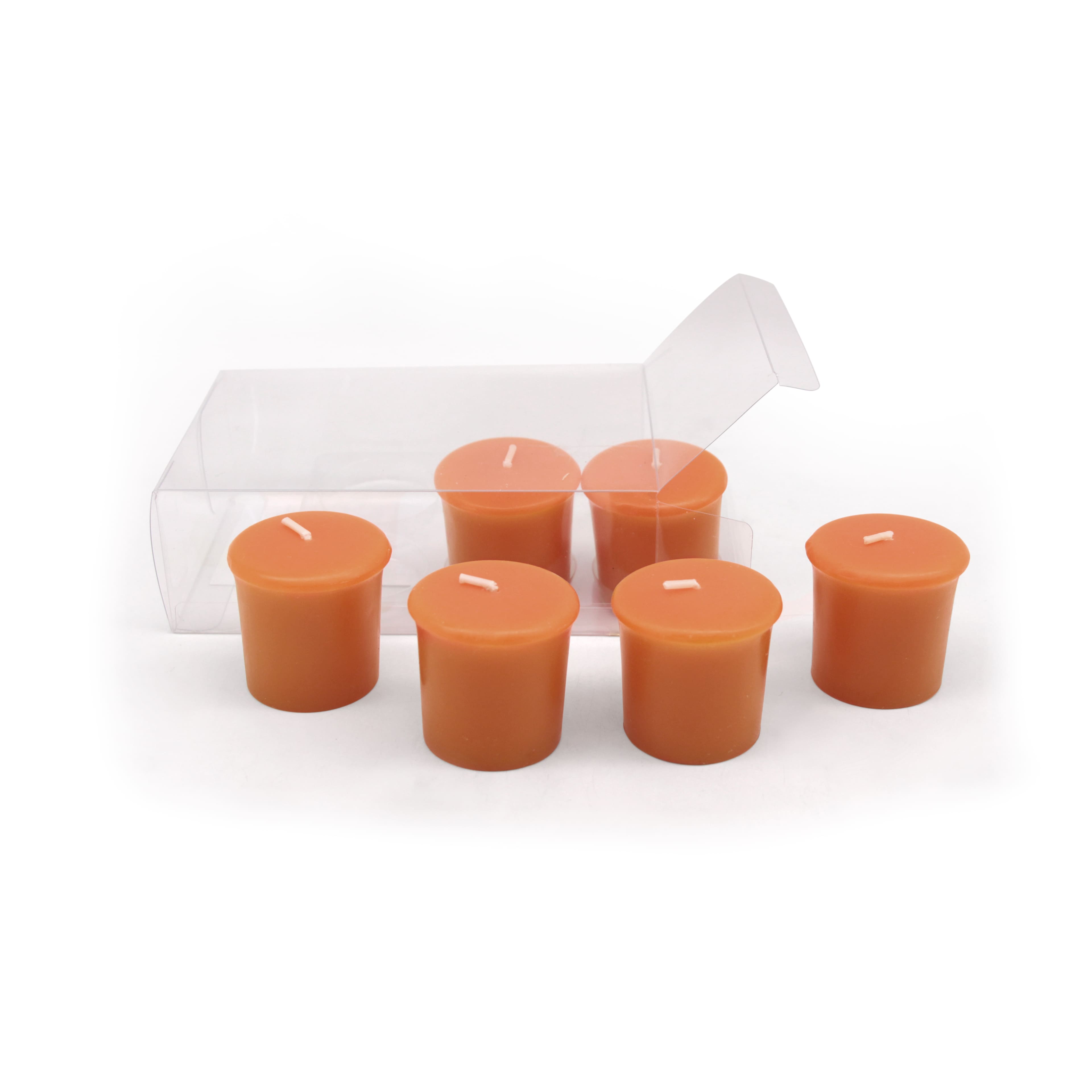 Orange Spiced Pumpkin Espresso Scented Votive Candles by Ashland&#xAE;, 6ct.