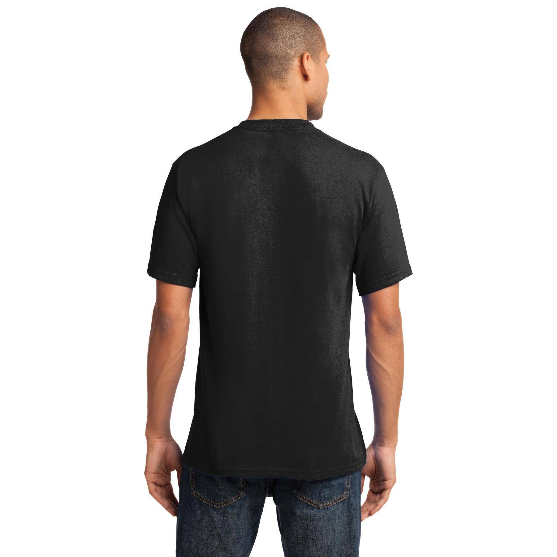 Port & Company® Men's Core Cotton V-Neck T-Shirt