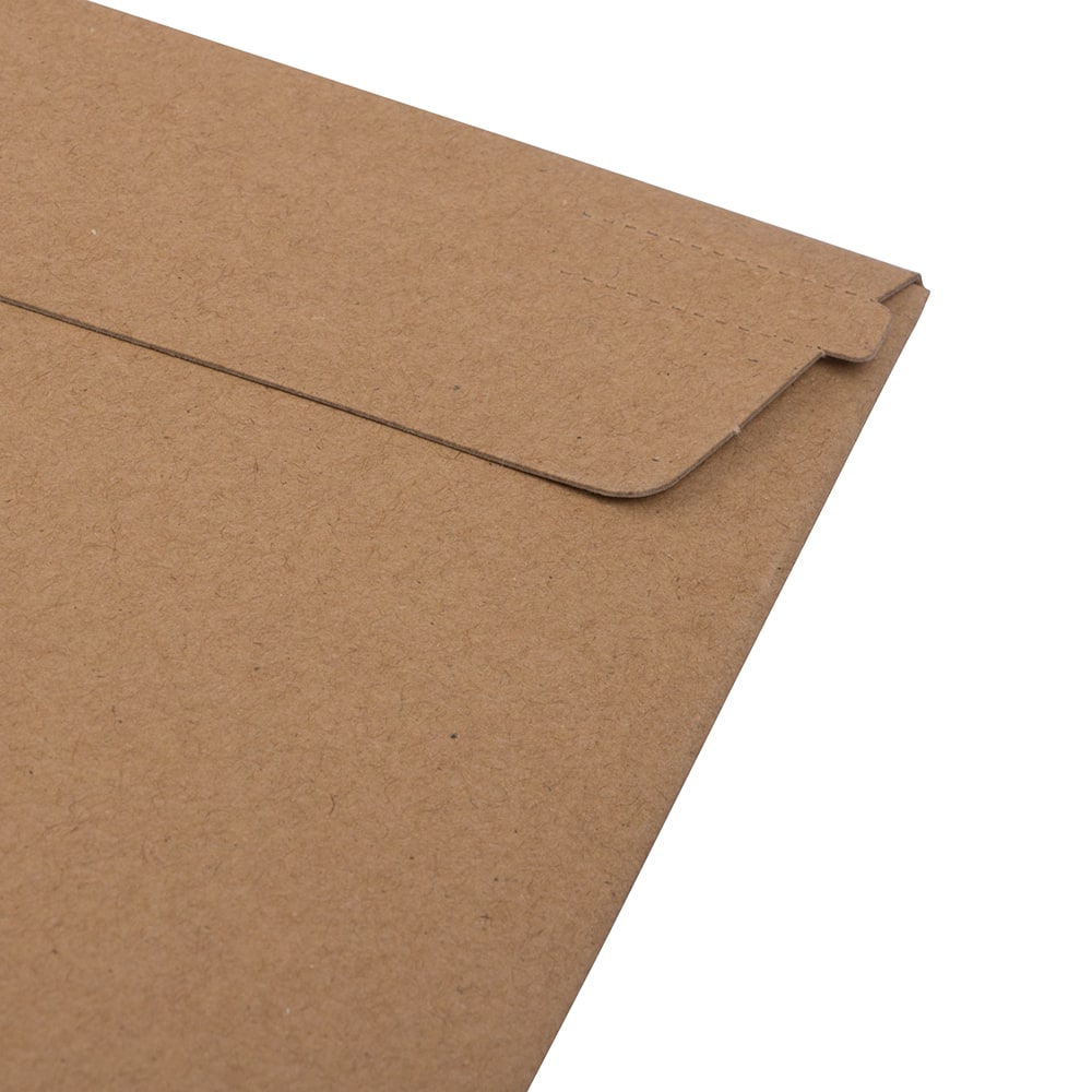 JAM Paper 17&#x22; x 21&#x22; Brown Kraft Flat Photo Mailer Peel &#x26; Seal Closure Envelopes, 6ct.