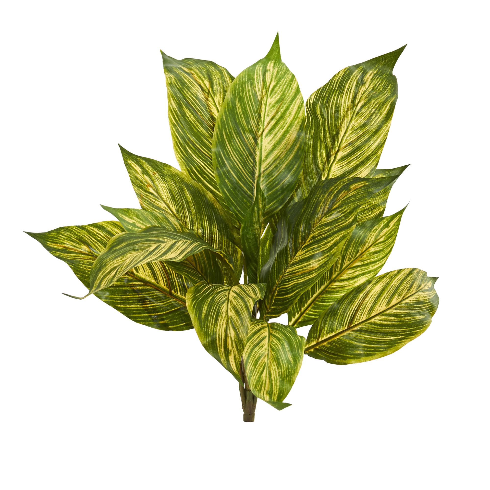 17&#x22; Musa Leaf Artificial Plant (Set of 12)