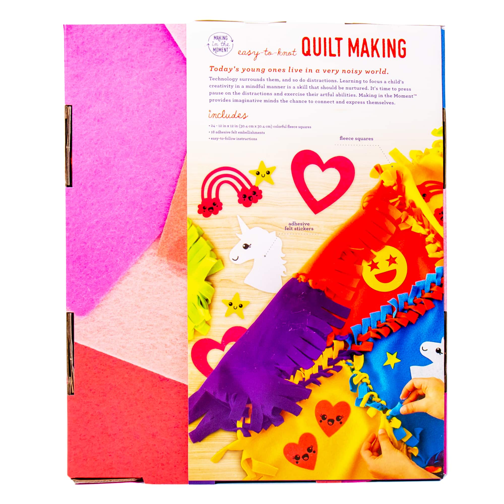 8 Pack: Making in the Moment™ Easy-to-Knot Quilt Making Kit