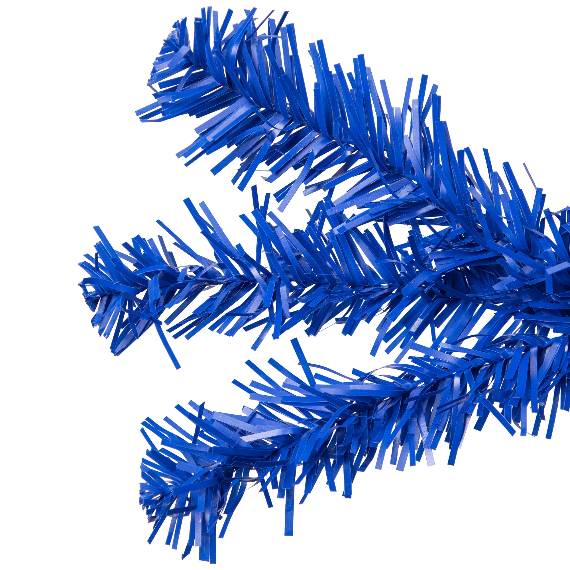 7ft. Pre-Lit Royal Blue Pine Artificial Christmas Tree, Clear Lights