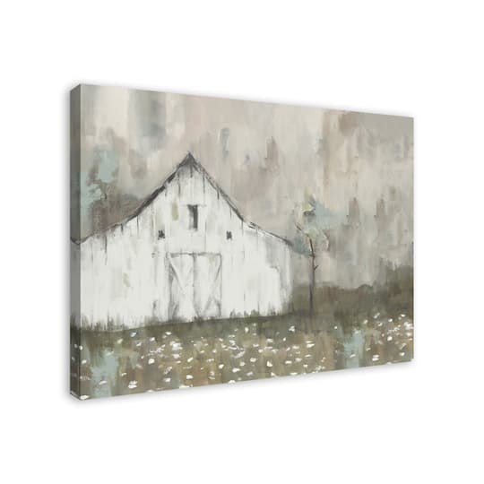 White Distressed Barn 40