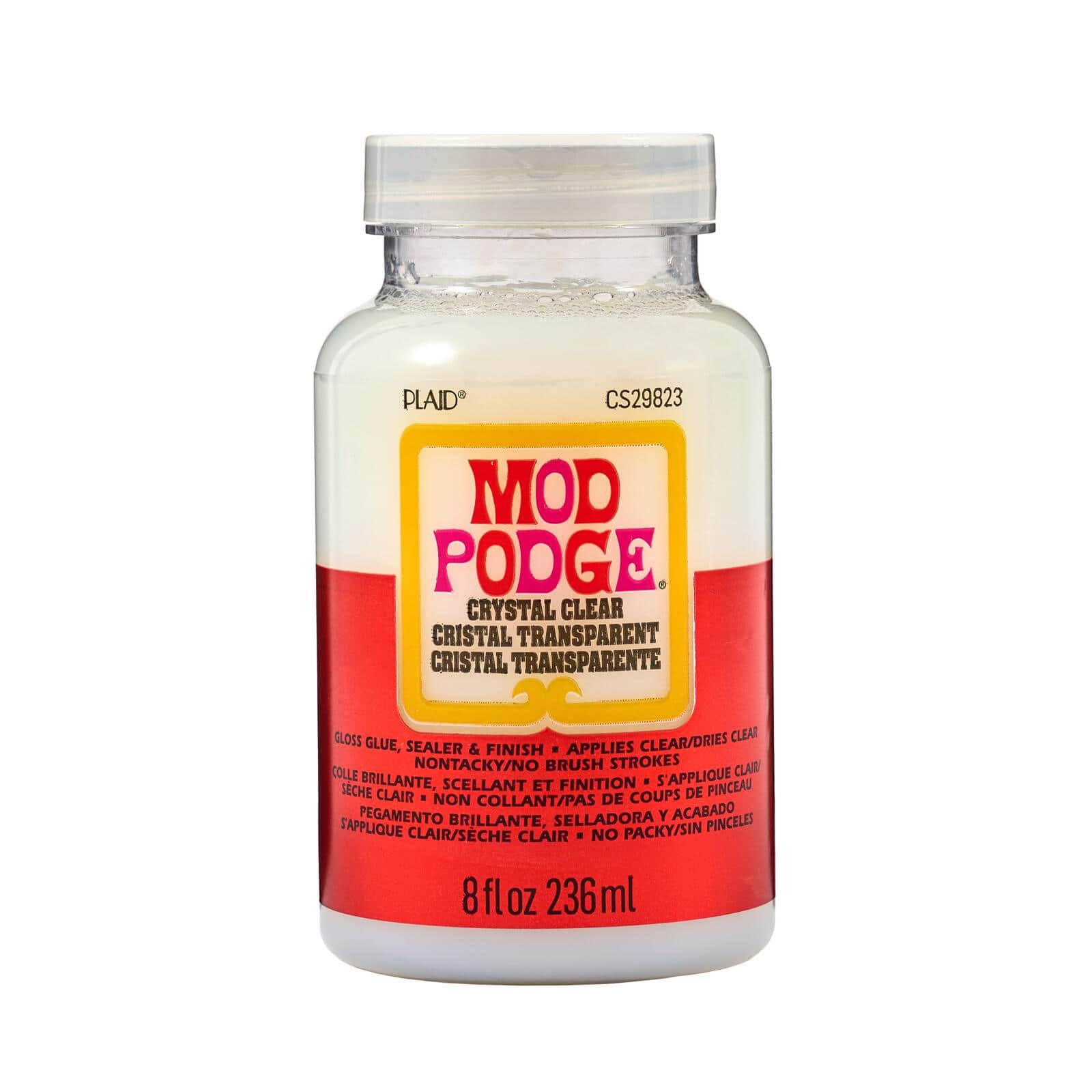 Mod Podge&#xAE; 8oz. Crystal Clear Gloss Glue, Sealer &#x26; Finish