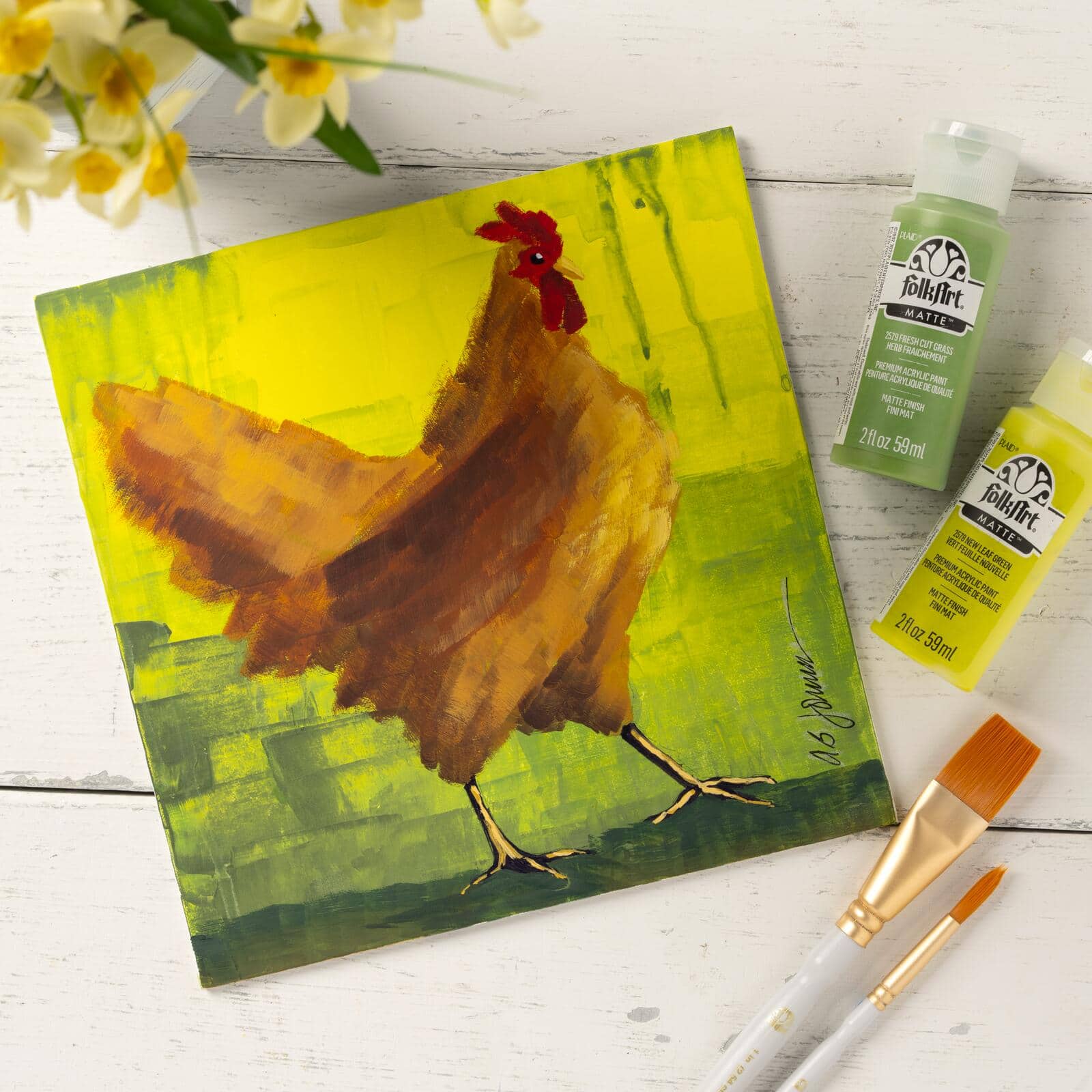 FolkArt&#xAE; Let&#x27;s Paint Live Kit
