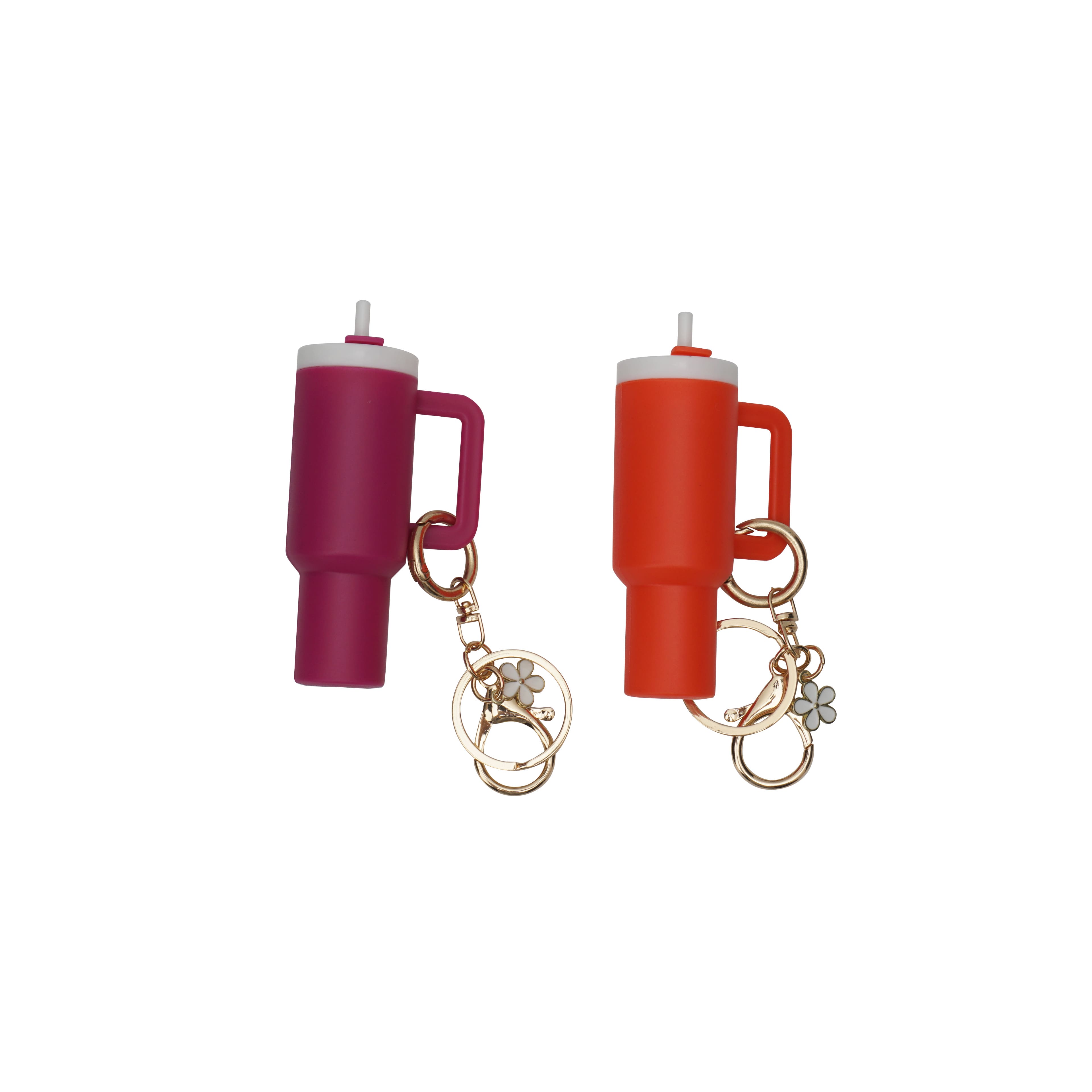 Pink & Orange Tumbler Lip Balm Holders by Ashland®