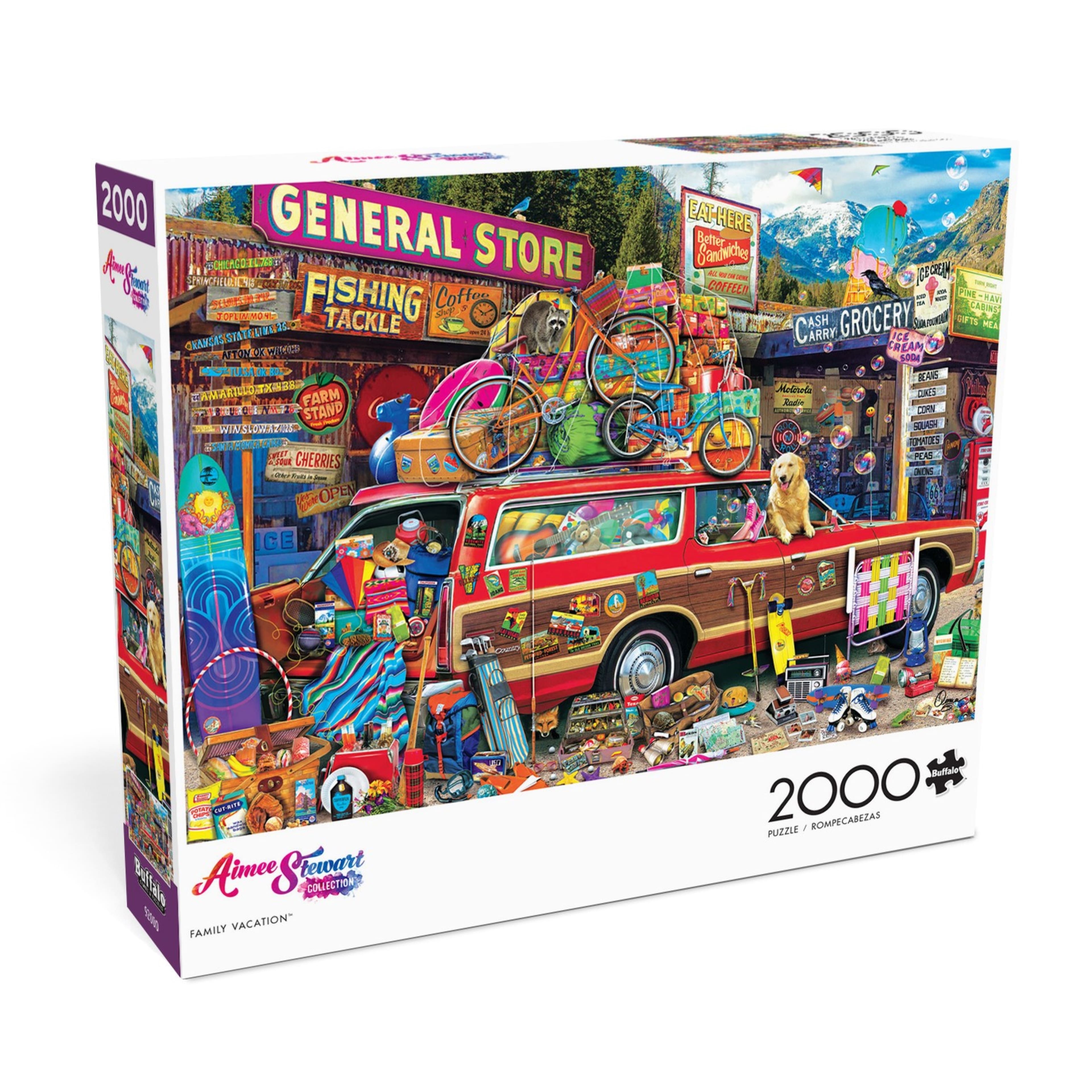 Assorted Art & Photo 2,000 Piece Puzzle