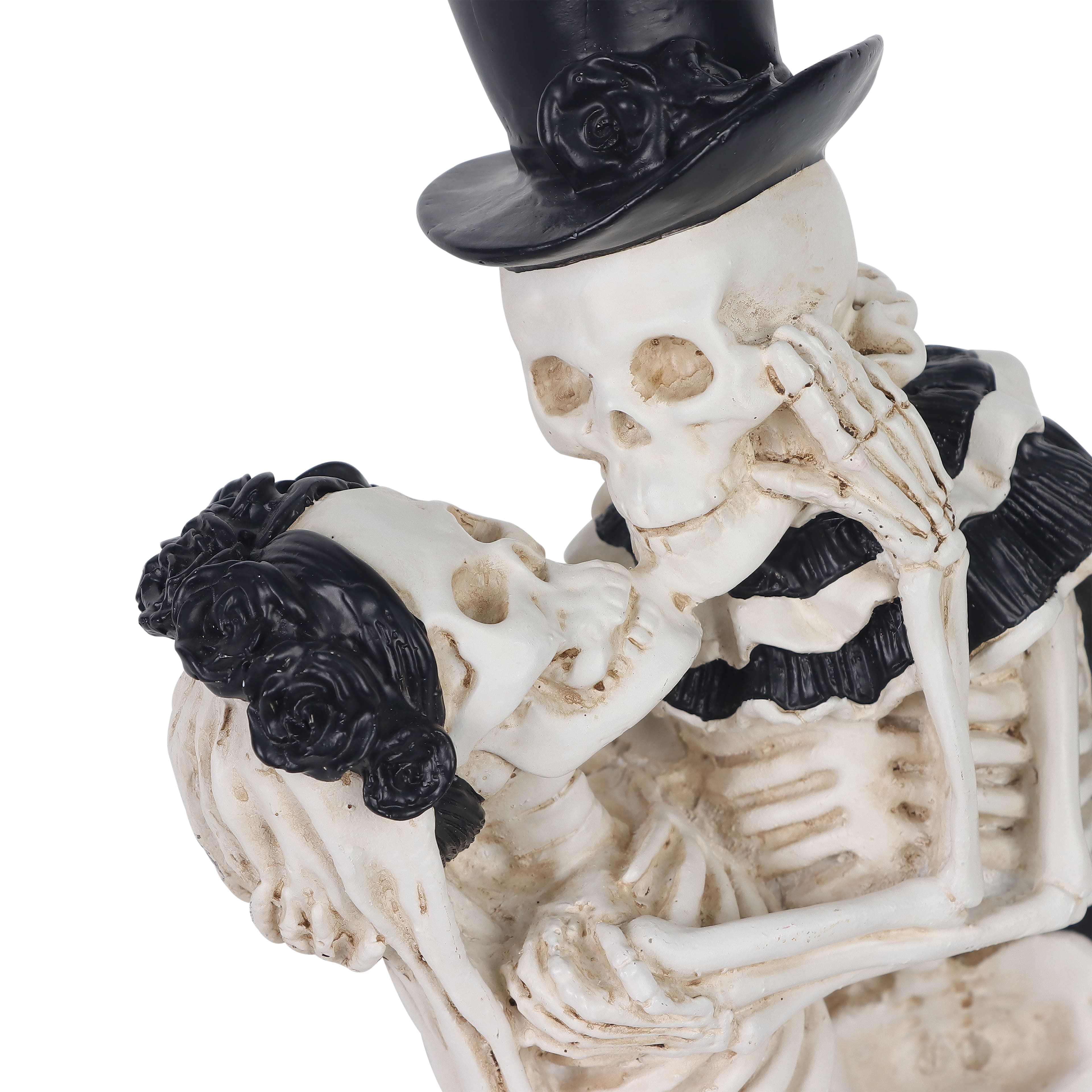 7.5&#x22; Couple Embrace Skeleton Tabletop D&#xE9;cor by Ashland&#xAE;