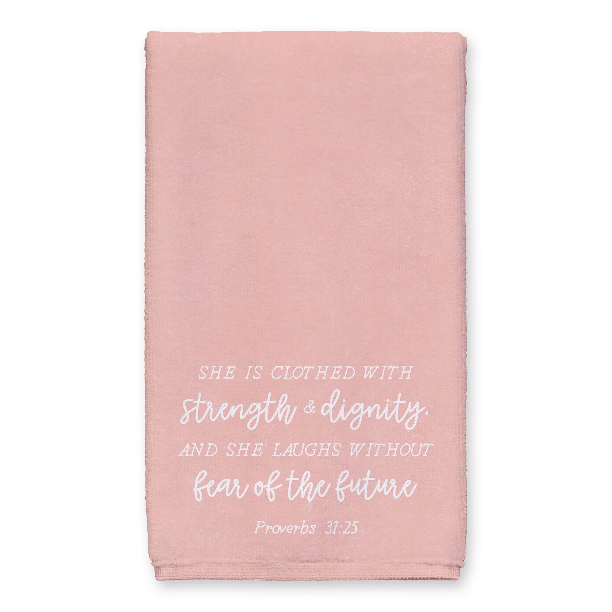 Clothed With Strength Dignity 16" x 25" Towel Set