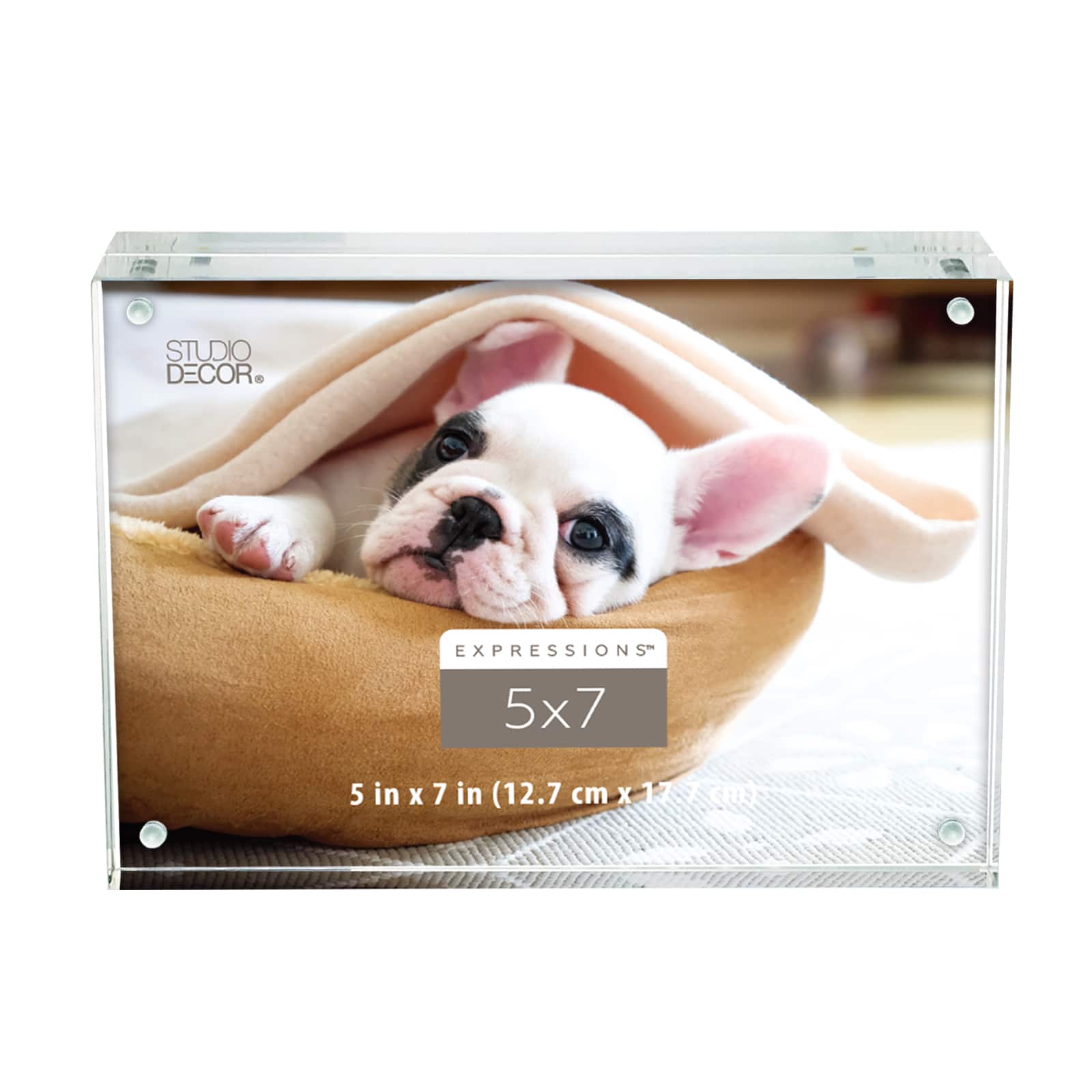 12 Pack: Clear Acrylic Block 5&#x22; x 7&#x22; Frame, Expressions&#x2122; by Studio D&#xE9;cor&#xAE;