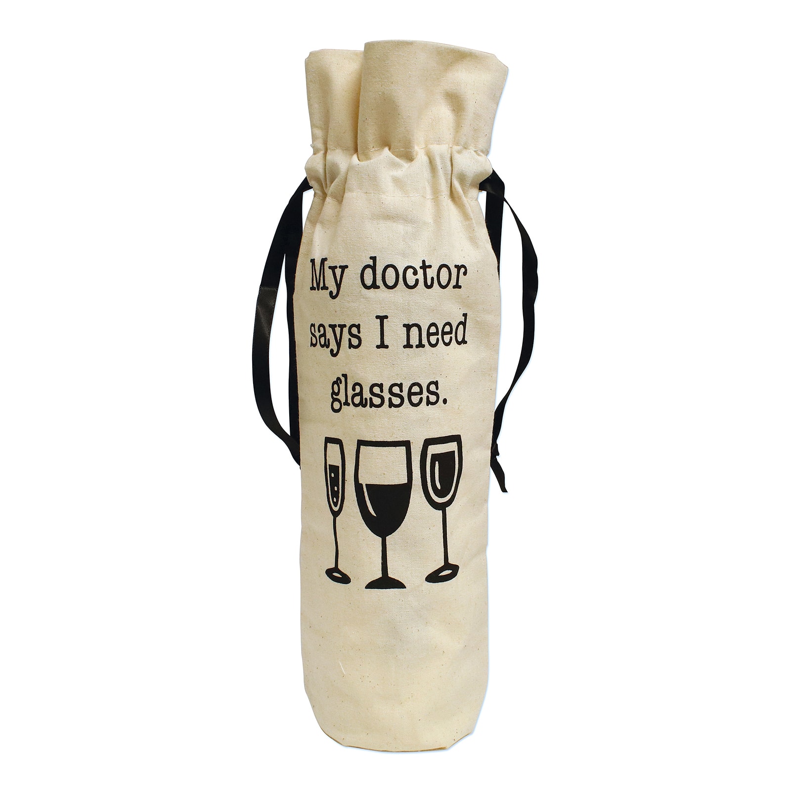Personality Case&#x2122; Glasses Canvas Wine Bag