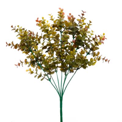 18.5" Green & Red Eucalyptus Mix Deluxe Bush by Ashland®