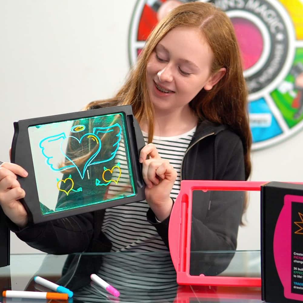 Marvin's Magic Glow Art Neon Effect Drawing Board
