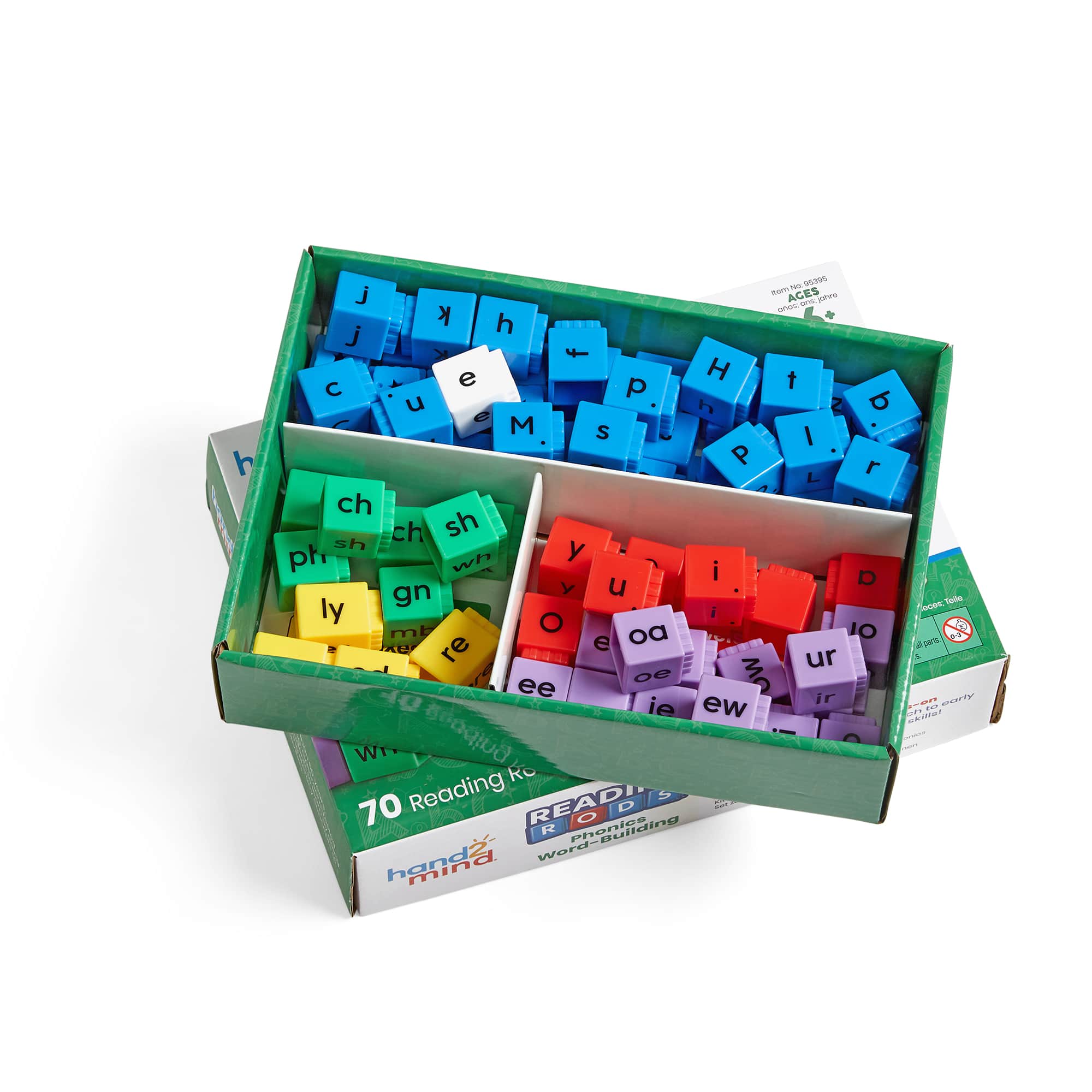 hand2mind Reading Rods® Phonics Word-Building Set
