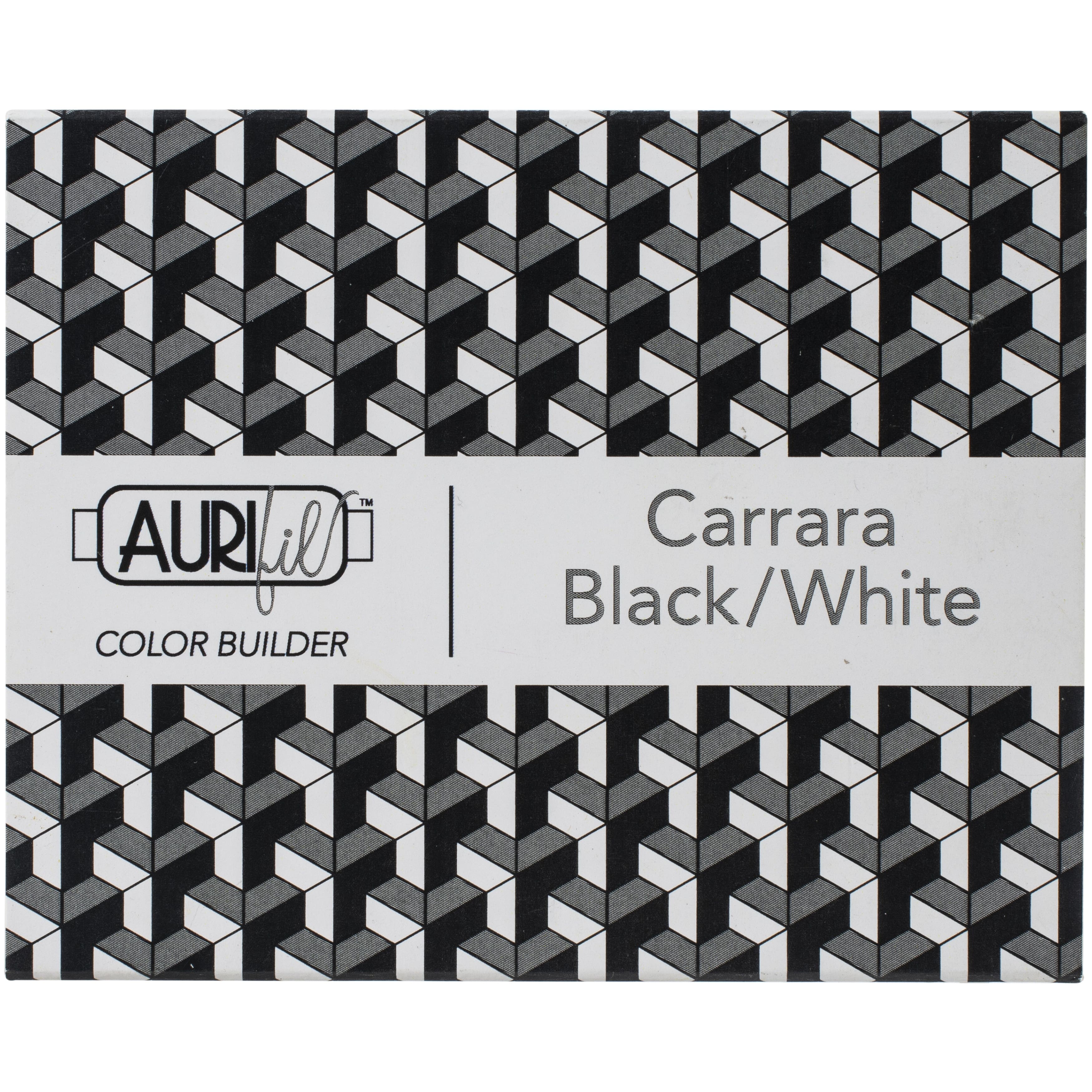 Aurifil™ 50wt Carrara Black/White Cotton Color Builder Thread Collection