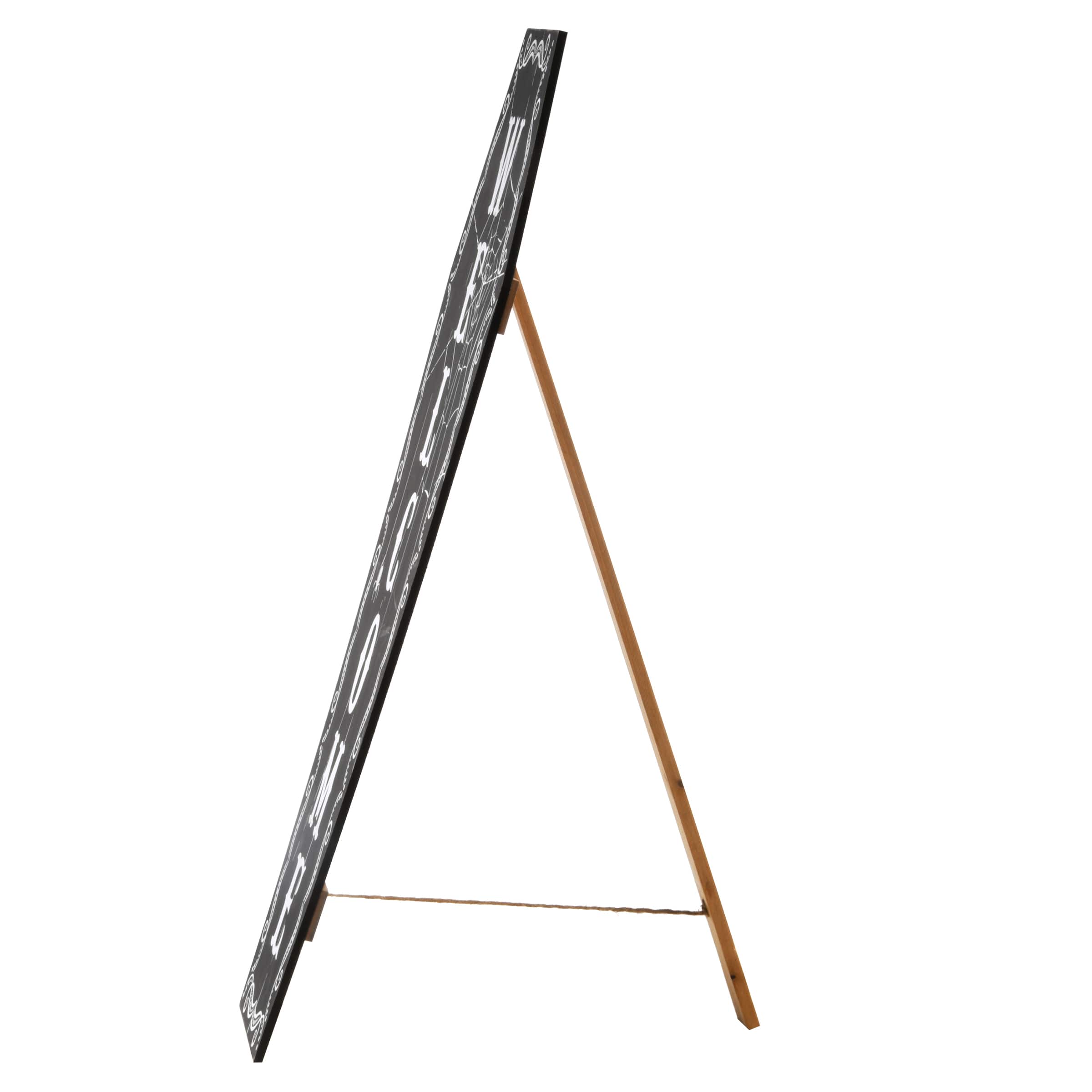 28" Halloween Welcome Standup Coffin Sign