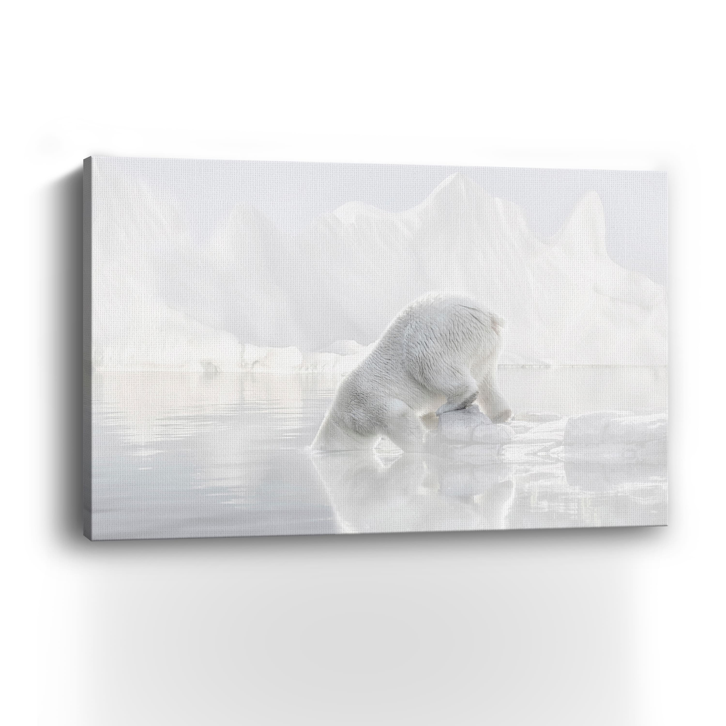 Going for a Swim Canvas Giclee